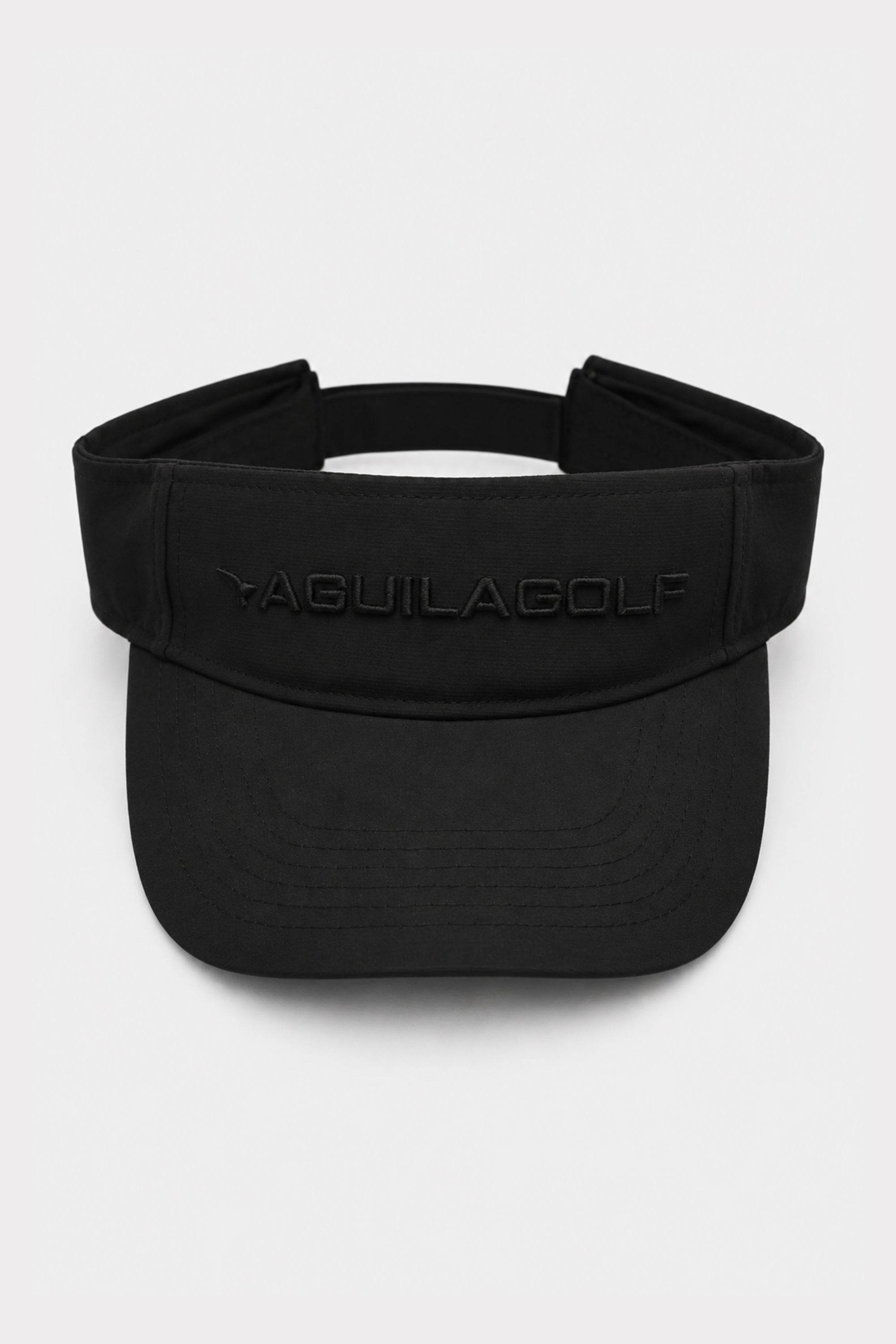 GOLF PRO VISOR CAP BLACK