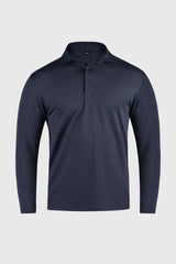 MIDNIGHT MEN LS GOLF POLO