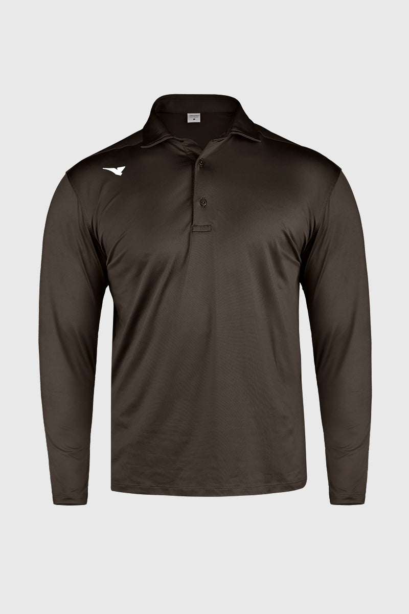 MIDNIGHT MEN LS GOLF POLO