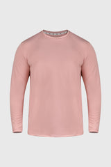 MEN LONGSLEEVE T-SHIRT DUSTY ROSE