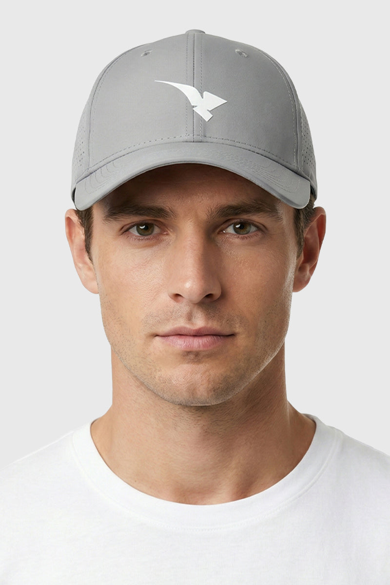 GOLF CAP NEW SILVER GREY