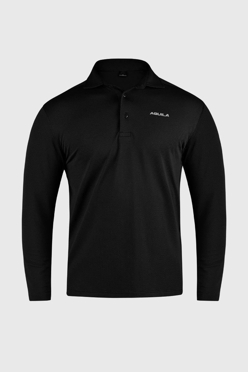 Midnight Men LS Golf Polo