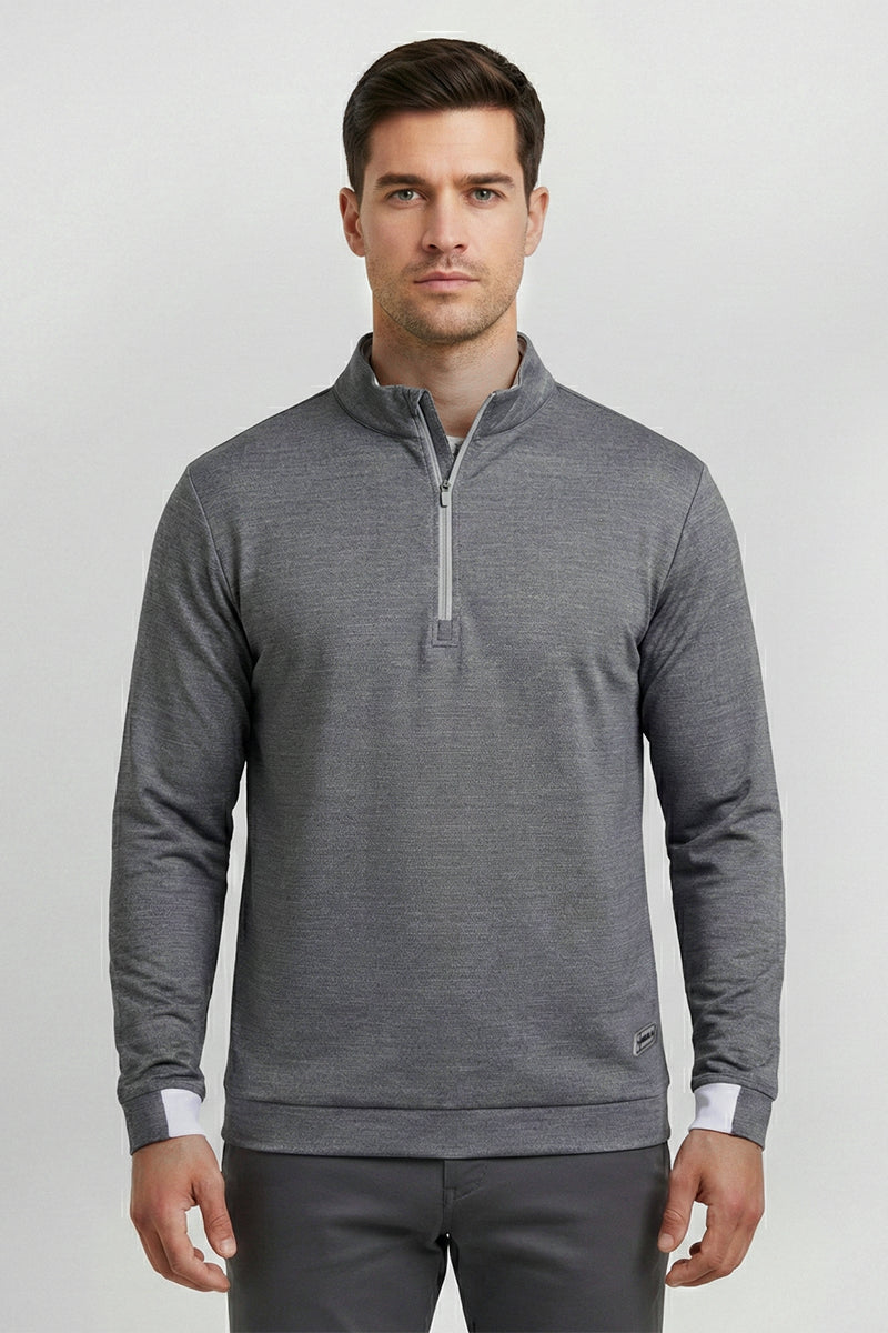 FLUX MIDLAYER GREY MELANGE