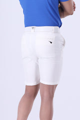 GOLF SHORT WHITE TWILL