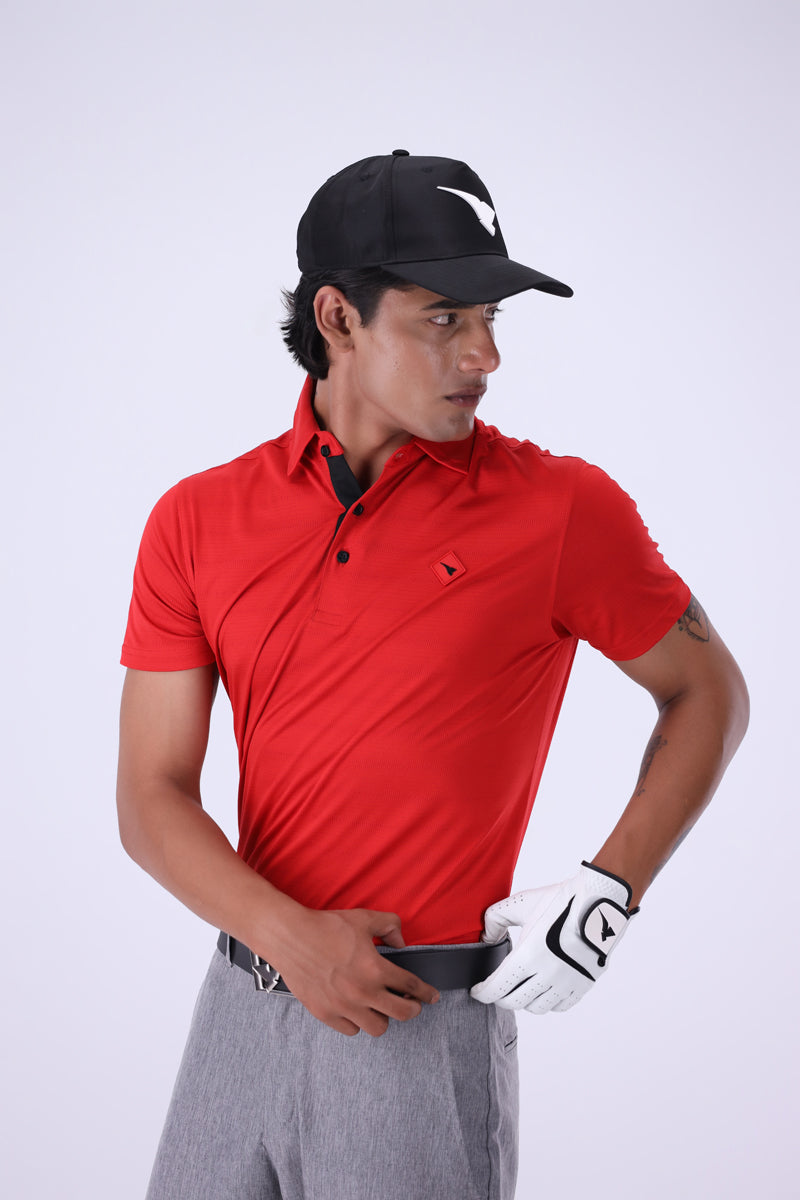 GOLF POLO R-L RED