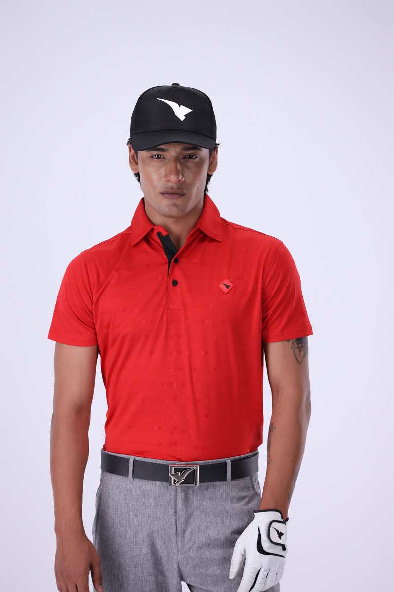 GOLF POLO R-L RED