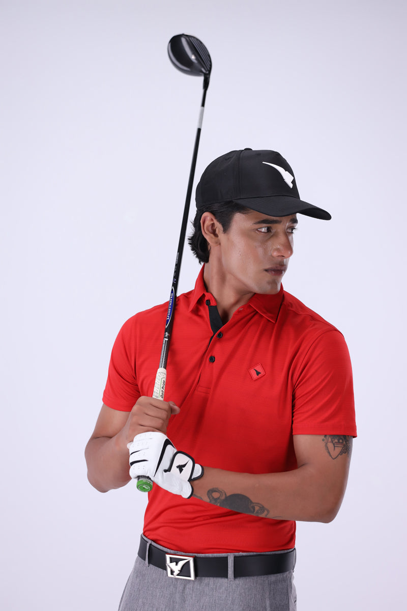 GOLF POLO R-L RED