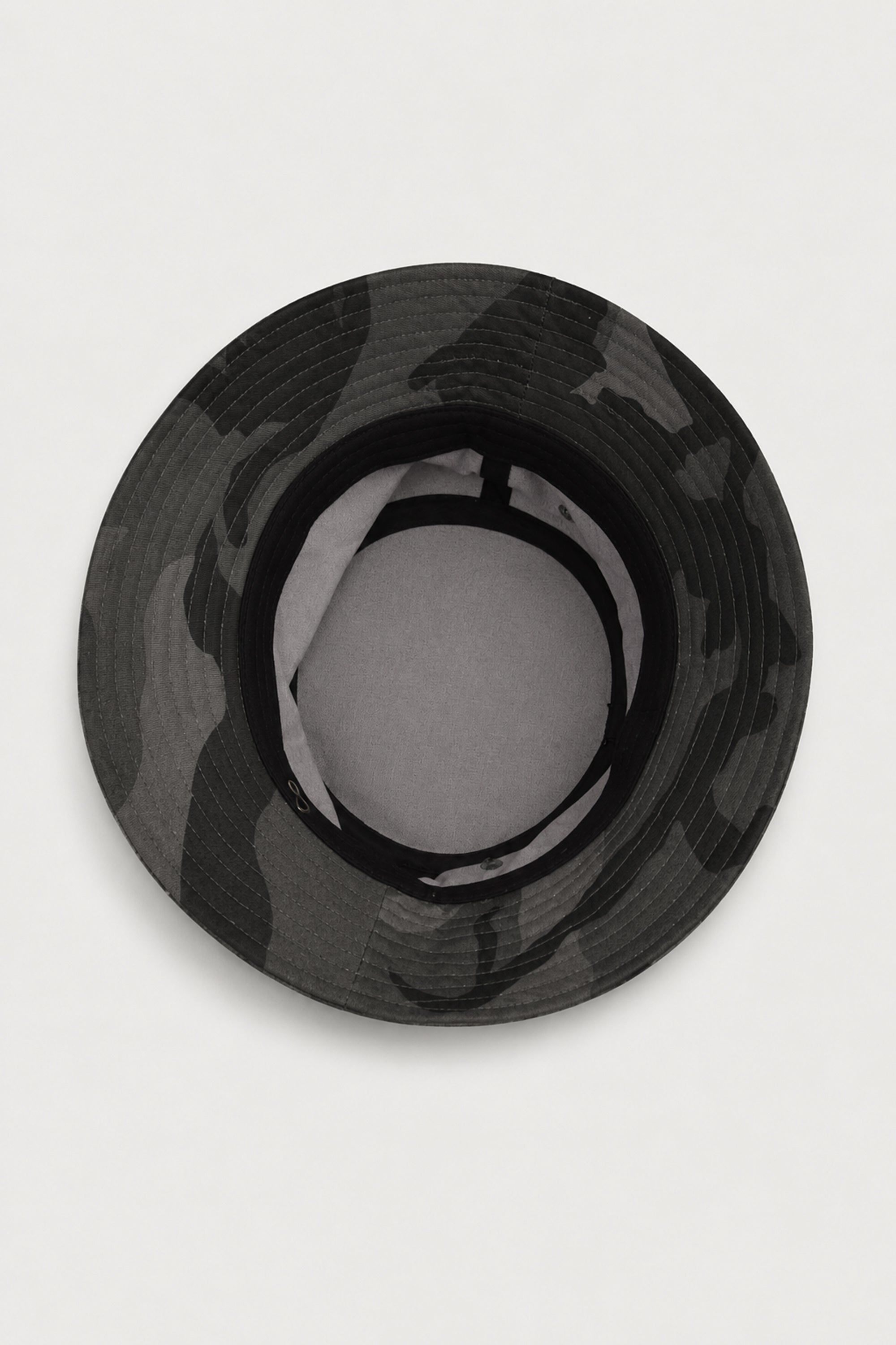 BUCKET CAP BLACK CAMO