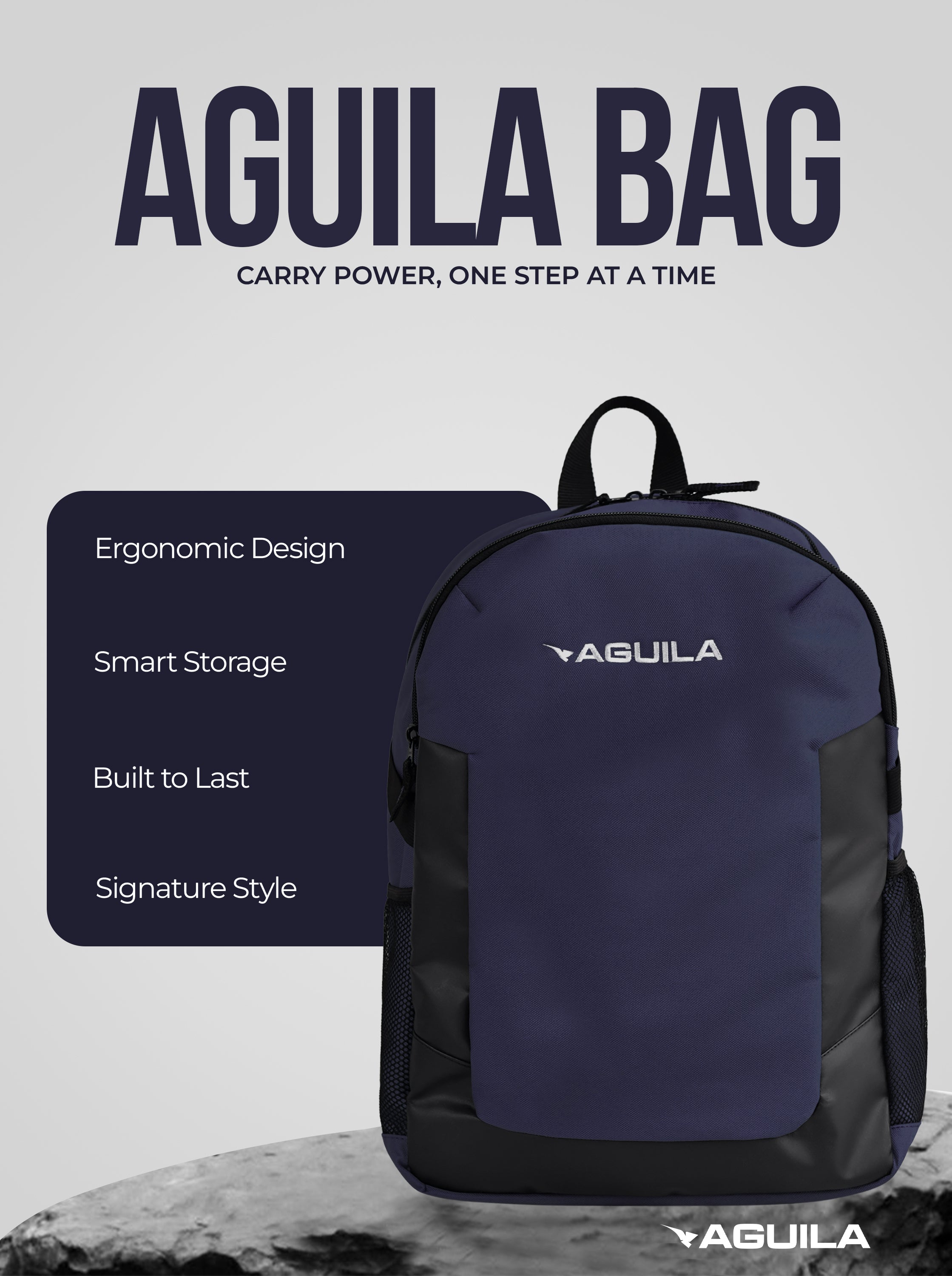 AGUILA BAG PACK MINI NAVY