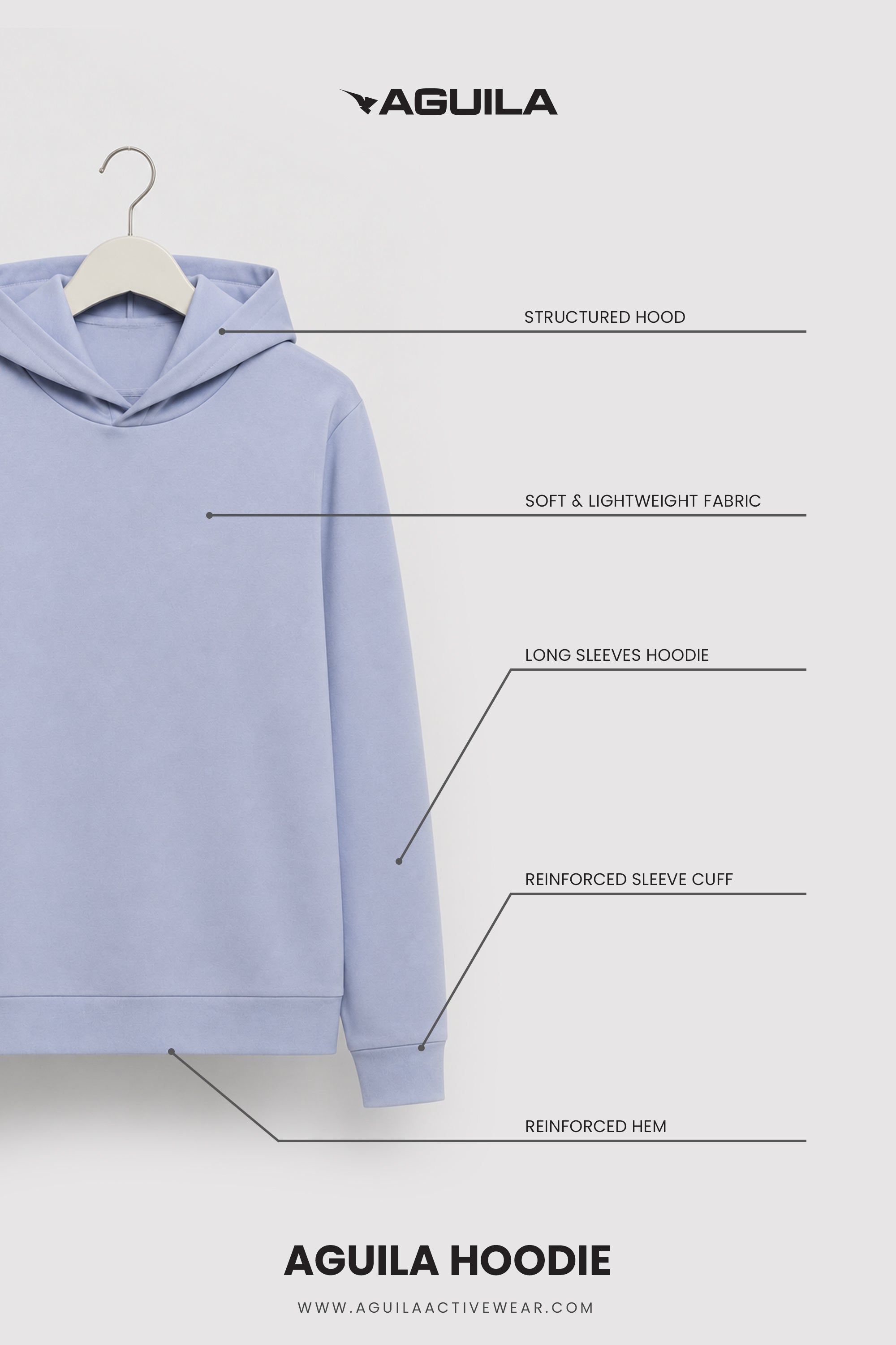 CROSS ACTIVE HOODIE