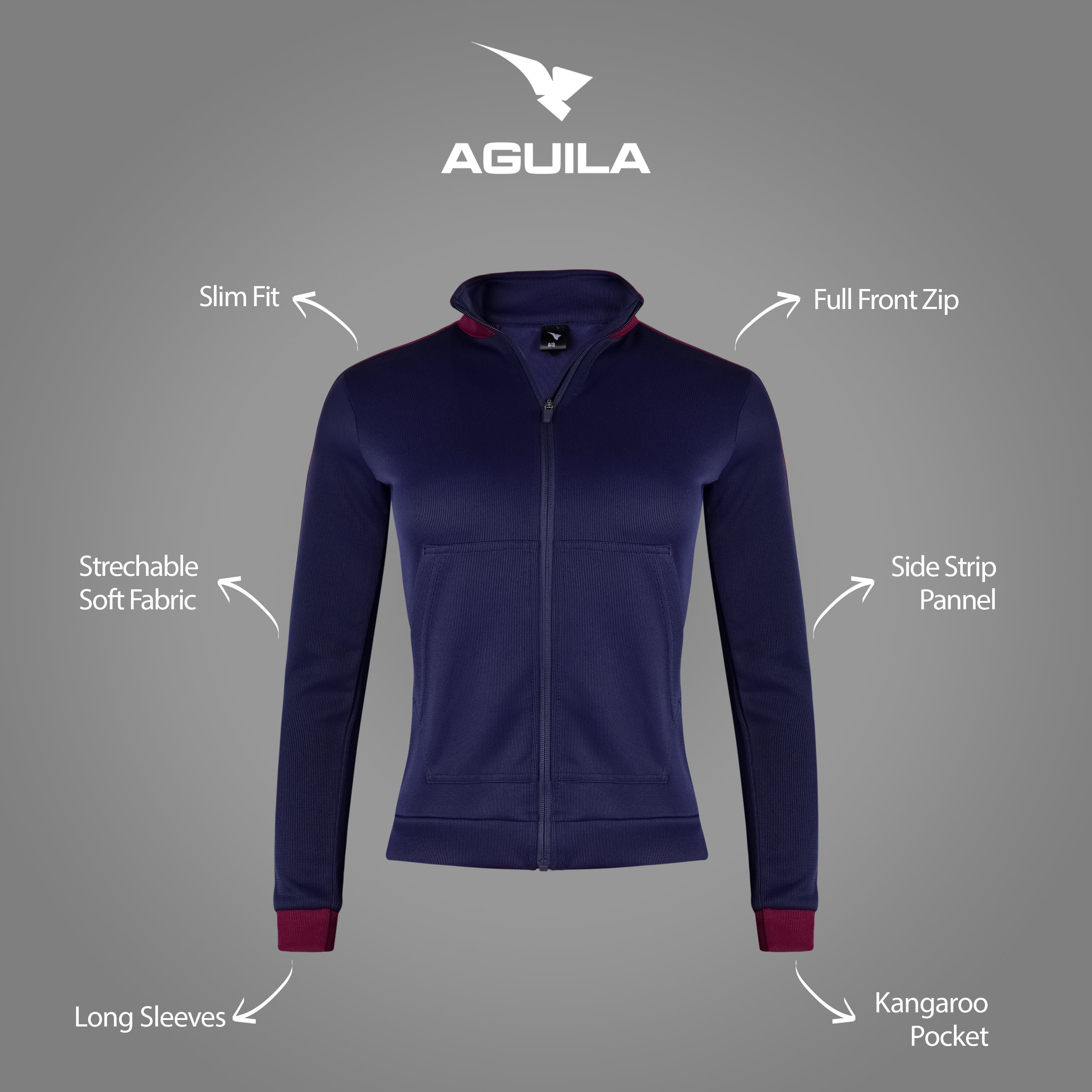 Velocity Line Track Suit - Jacket