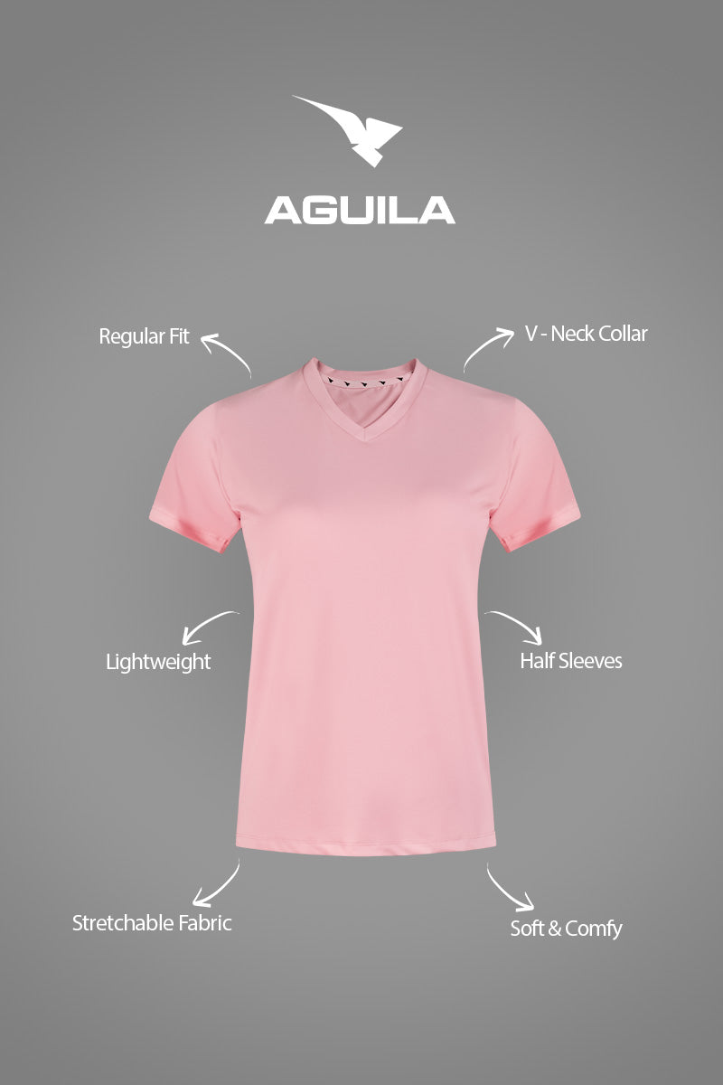 LUXE LIFT T SHIRT PINK