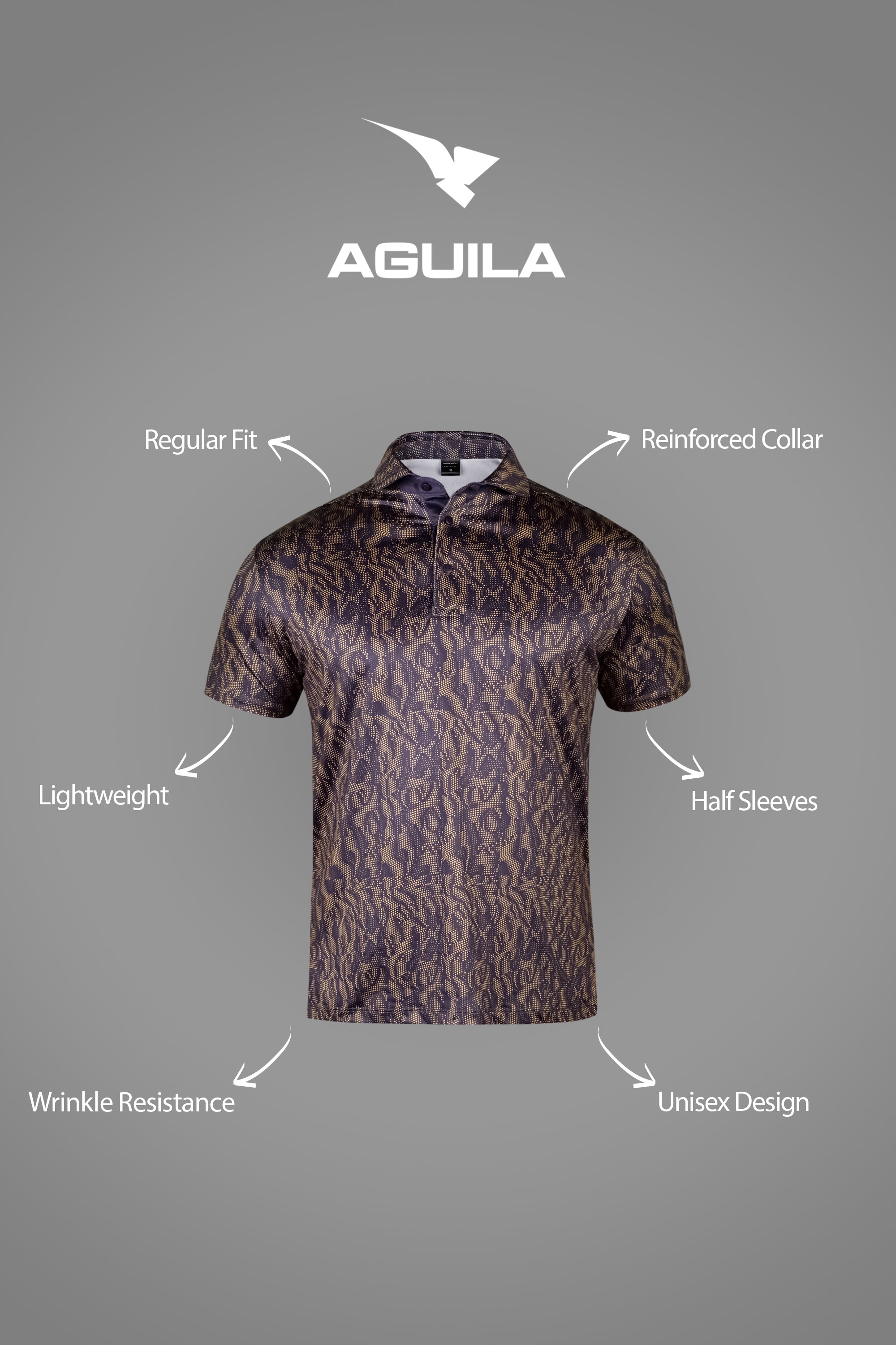 FORLI GOLF POLO BROWN