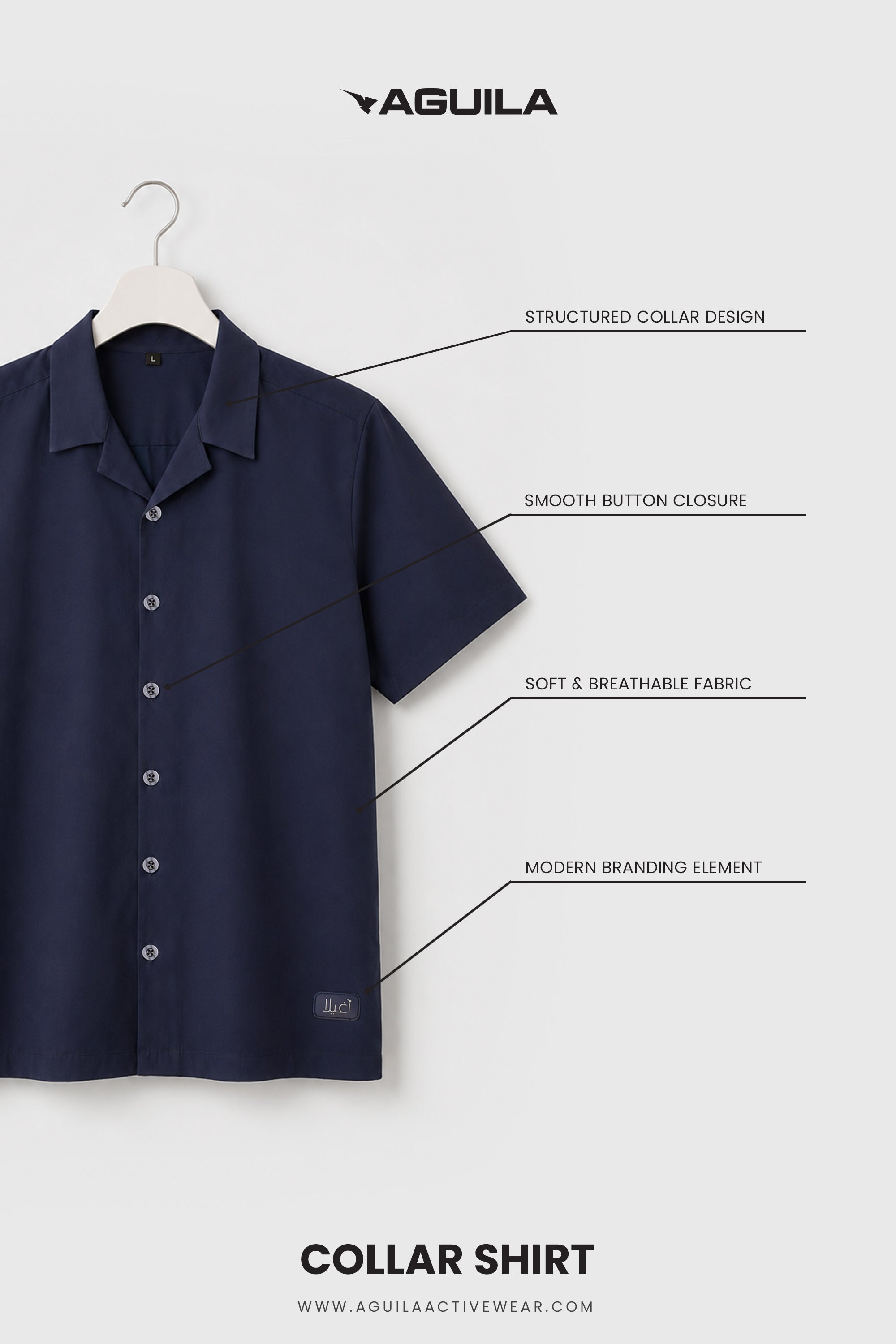 MEN CO-ORD SET PACK OF 3 - NAVY