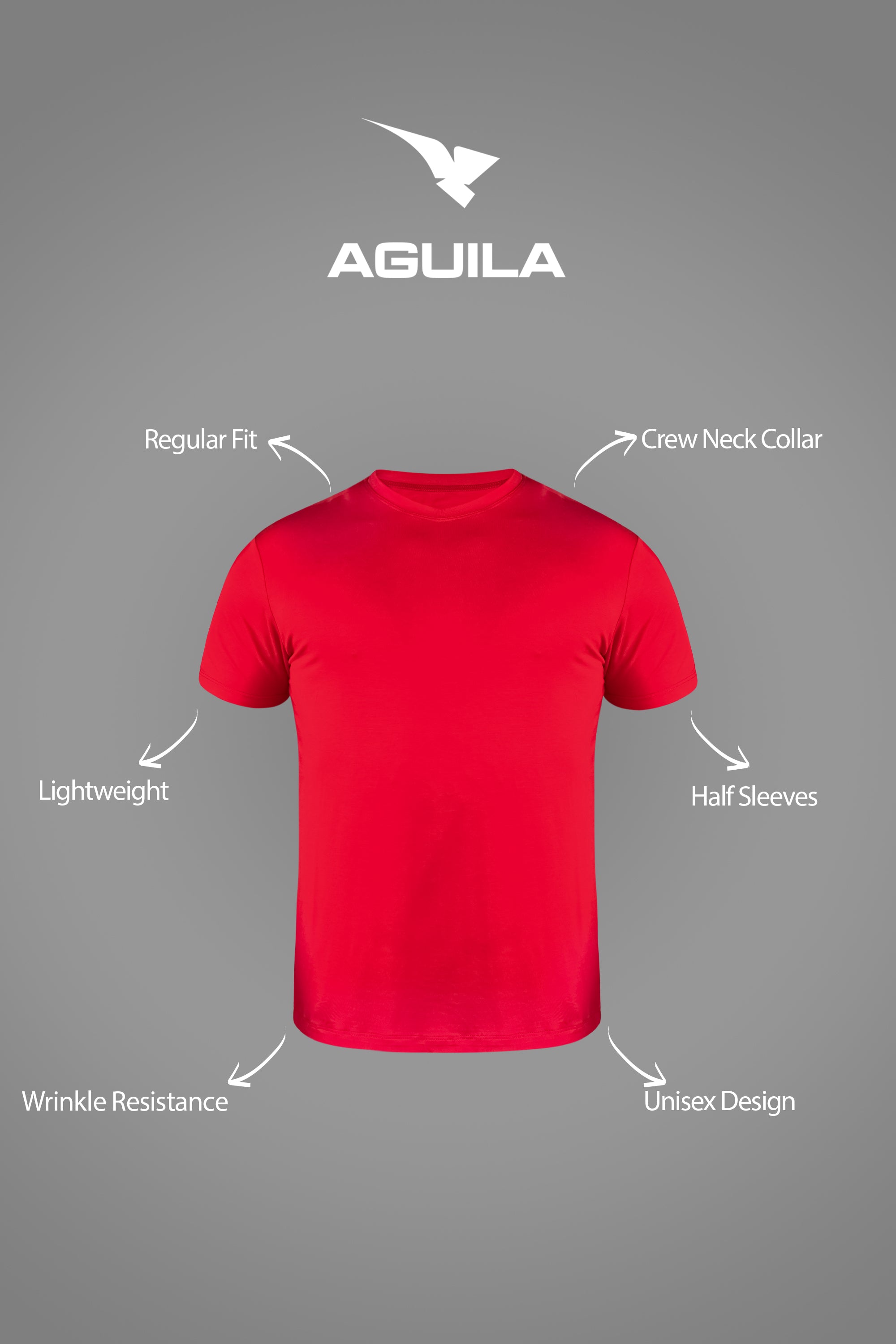IRON LIFT T SHIRT BRICK RED
