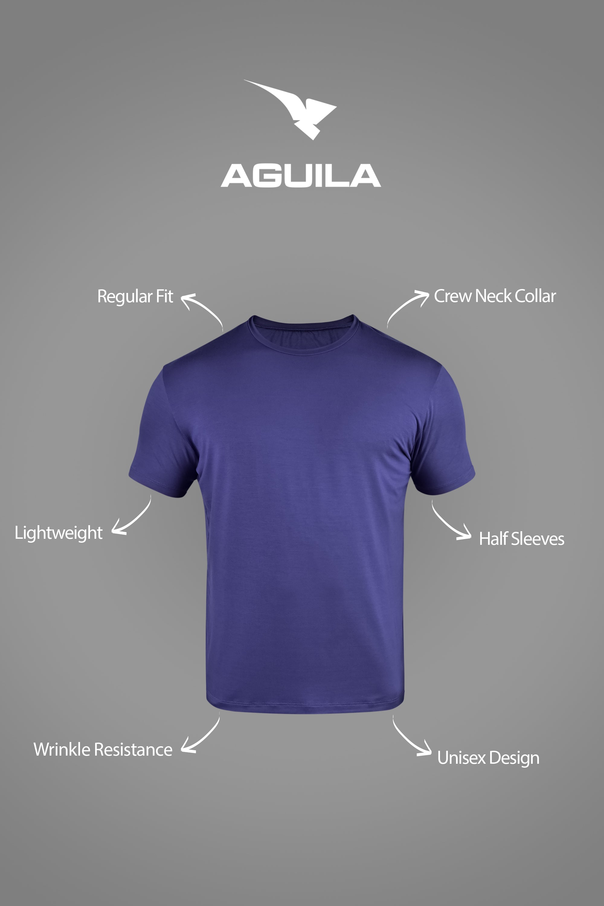 PRIMEFIT T SHIRT NAVY BLUE