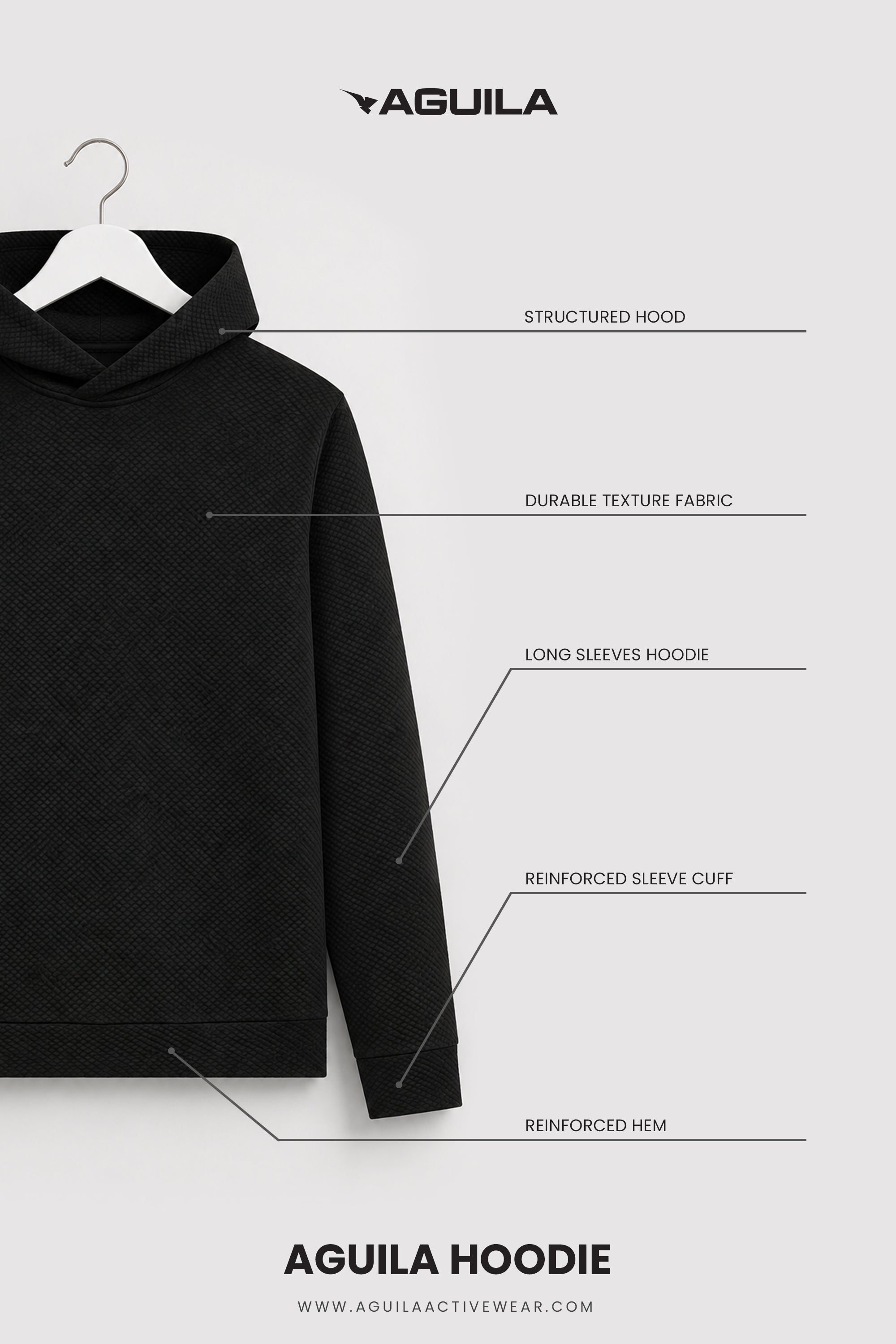 CROSS ACTIVE HOODIE