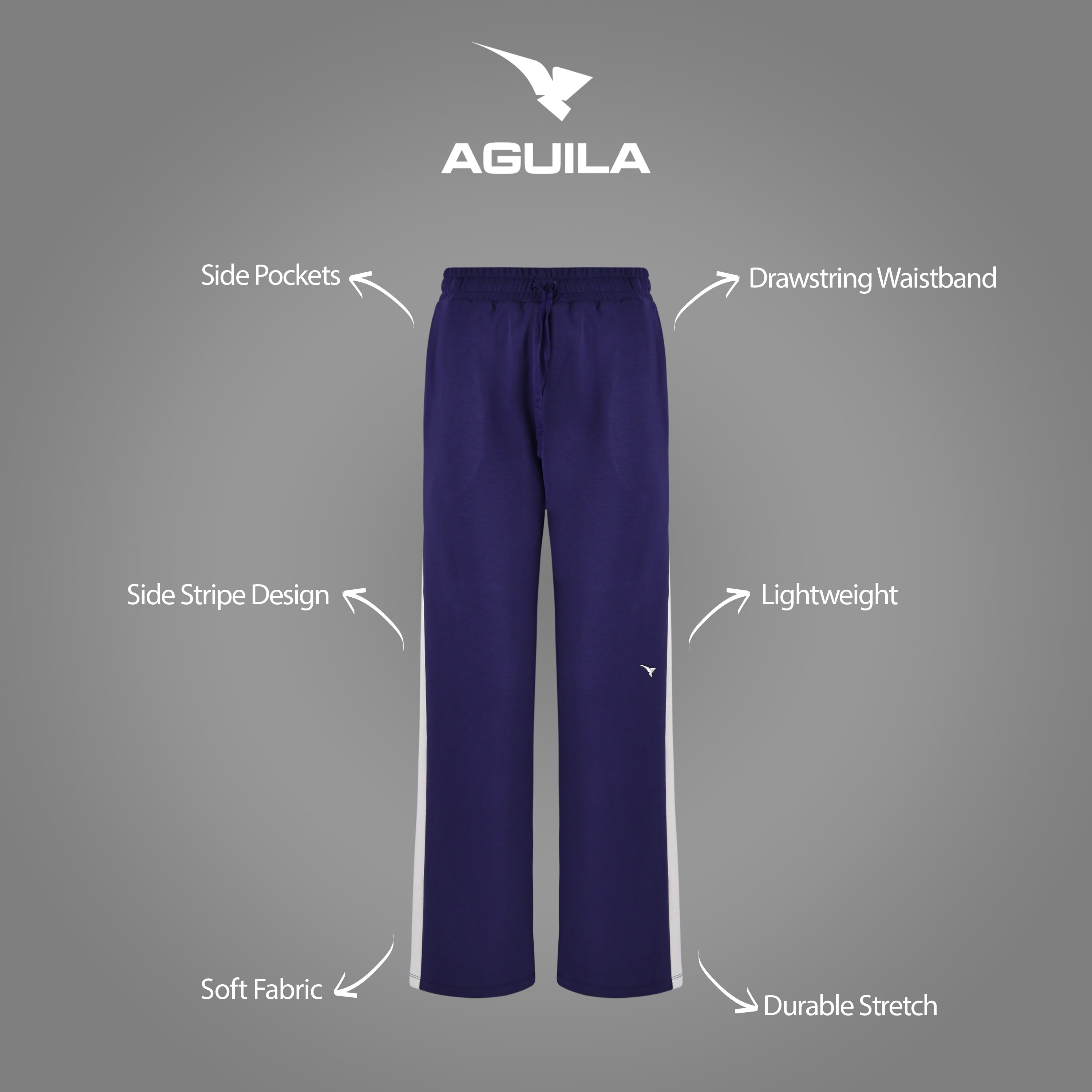 Zip&Stripe Track Suit - Pants