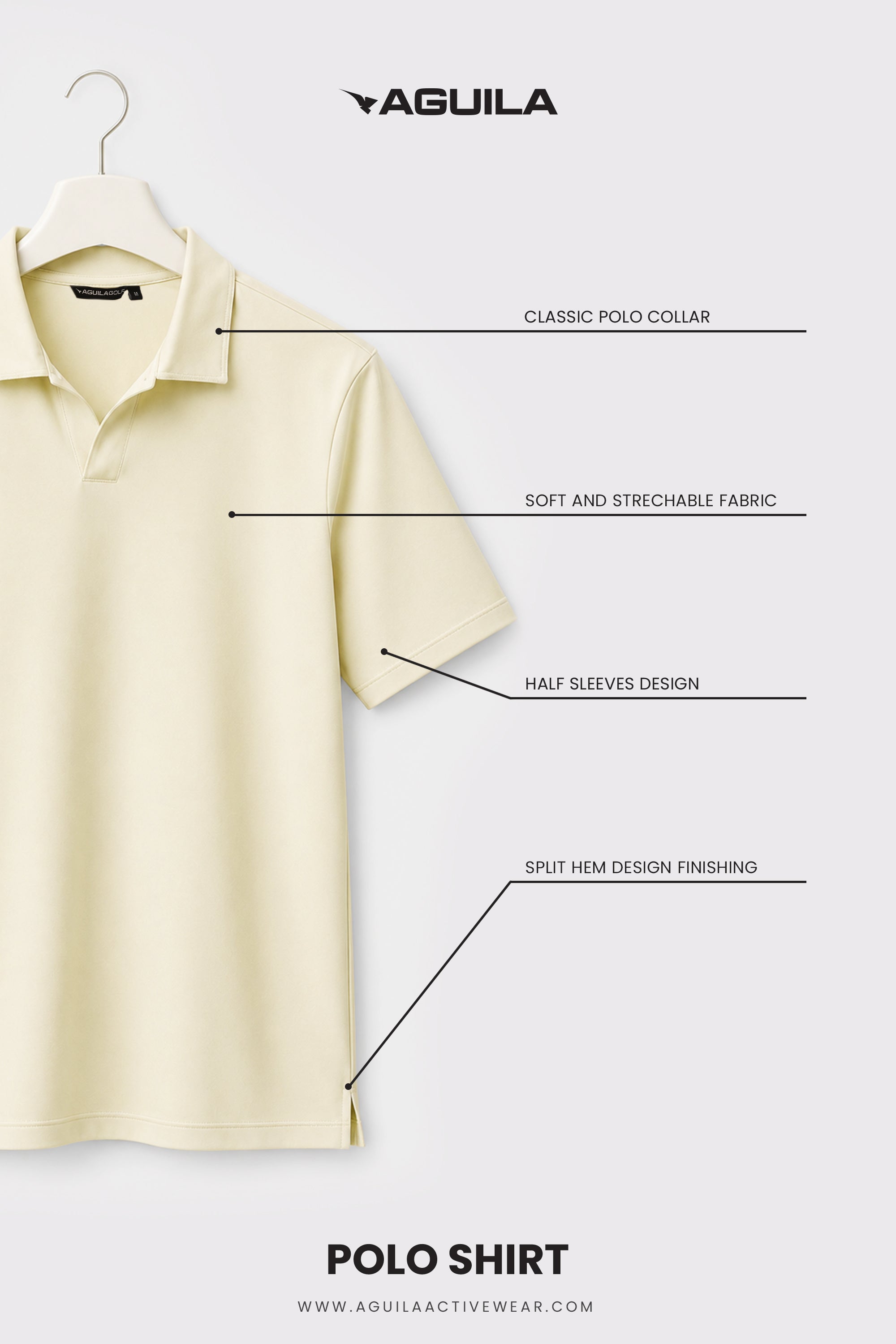 CLASSIC V GOLF POLO BEIGE