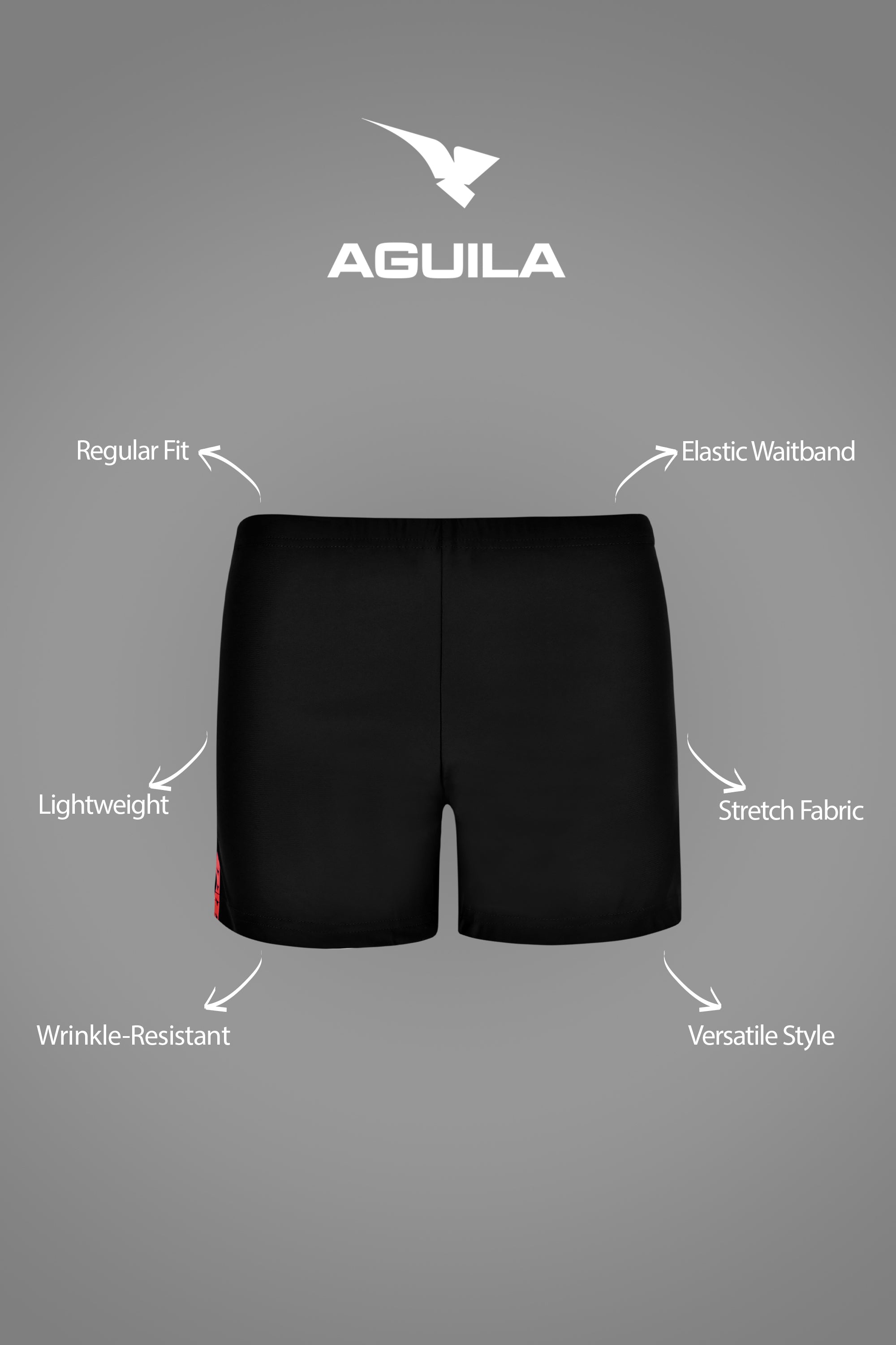 3 STRIPE SHORTS BLACK