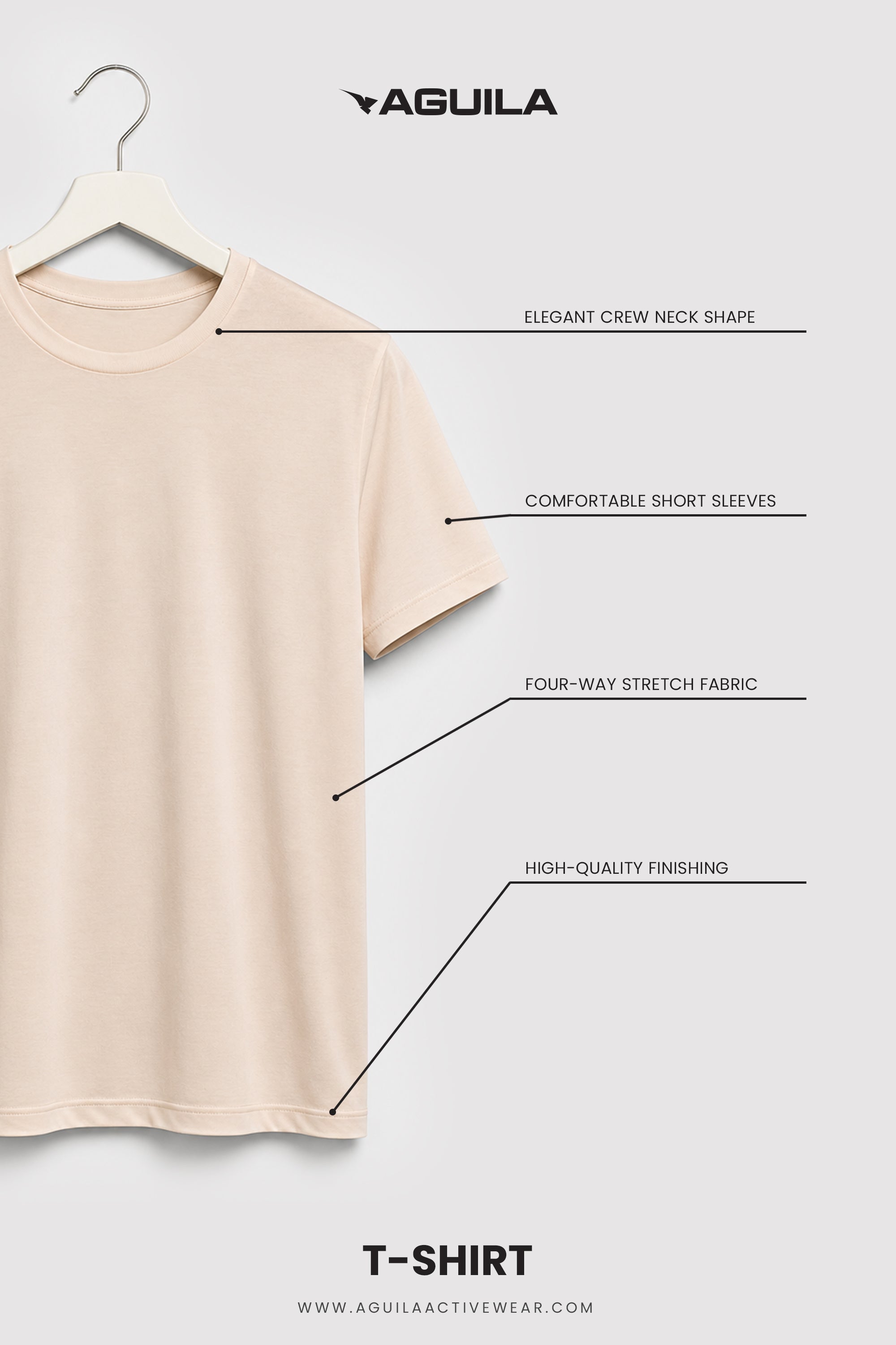 PRIMEFIT T-SHIRT IVORY