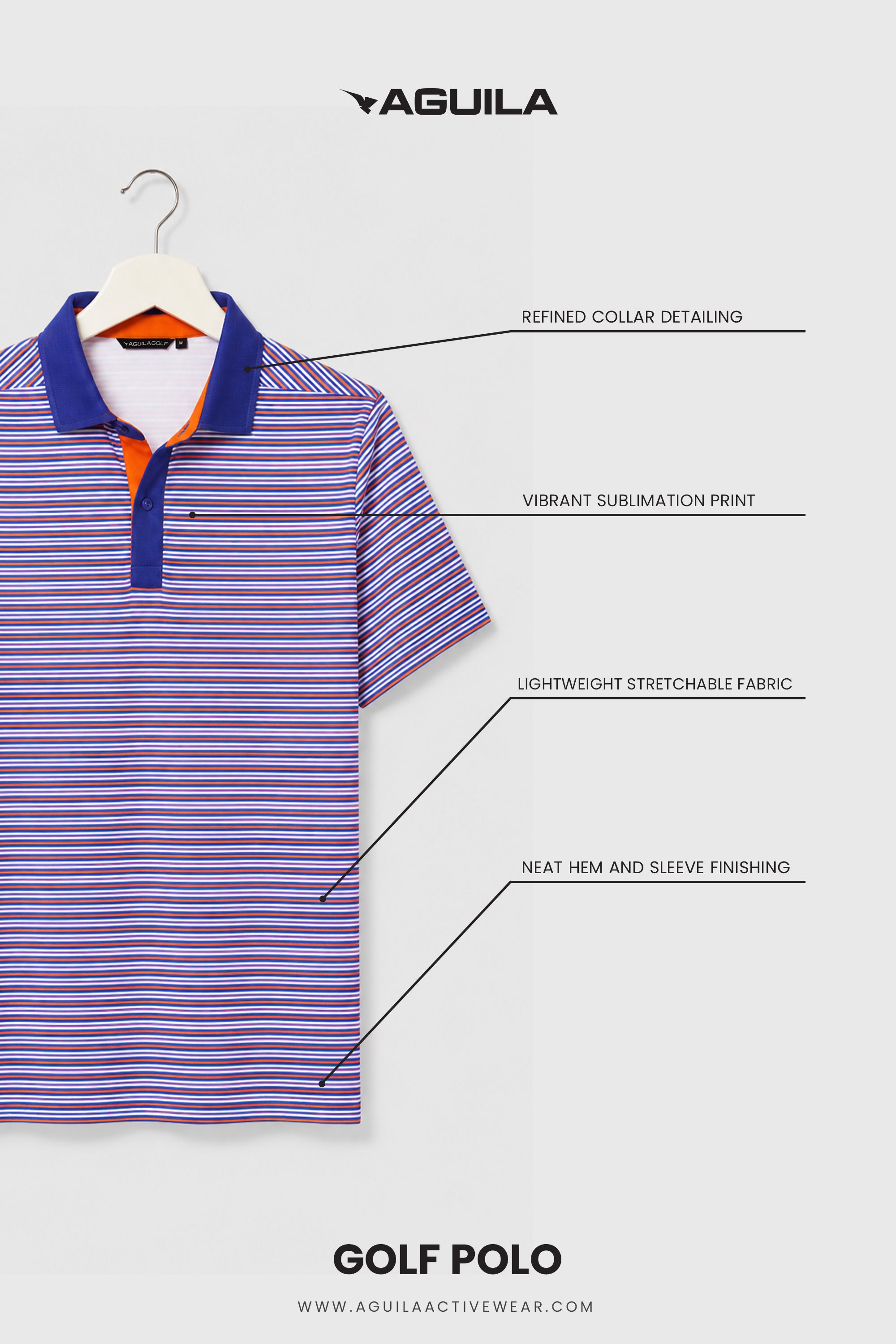 STELLAR SWING GOLF POLO