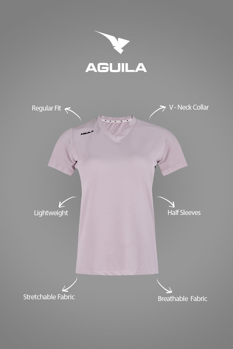 WOMEN BUZZFIT GYM T-SHIRT SOFT LEVANDRA