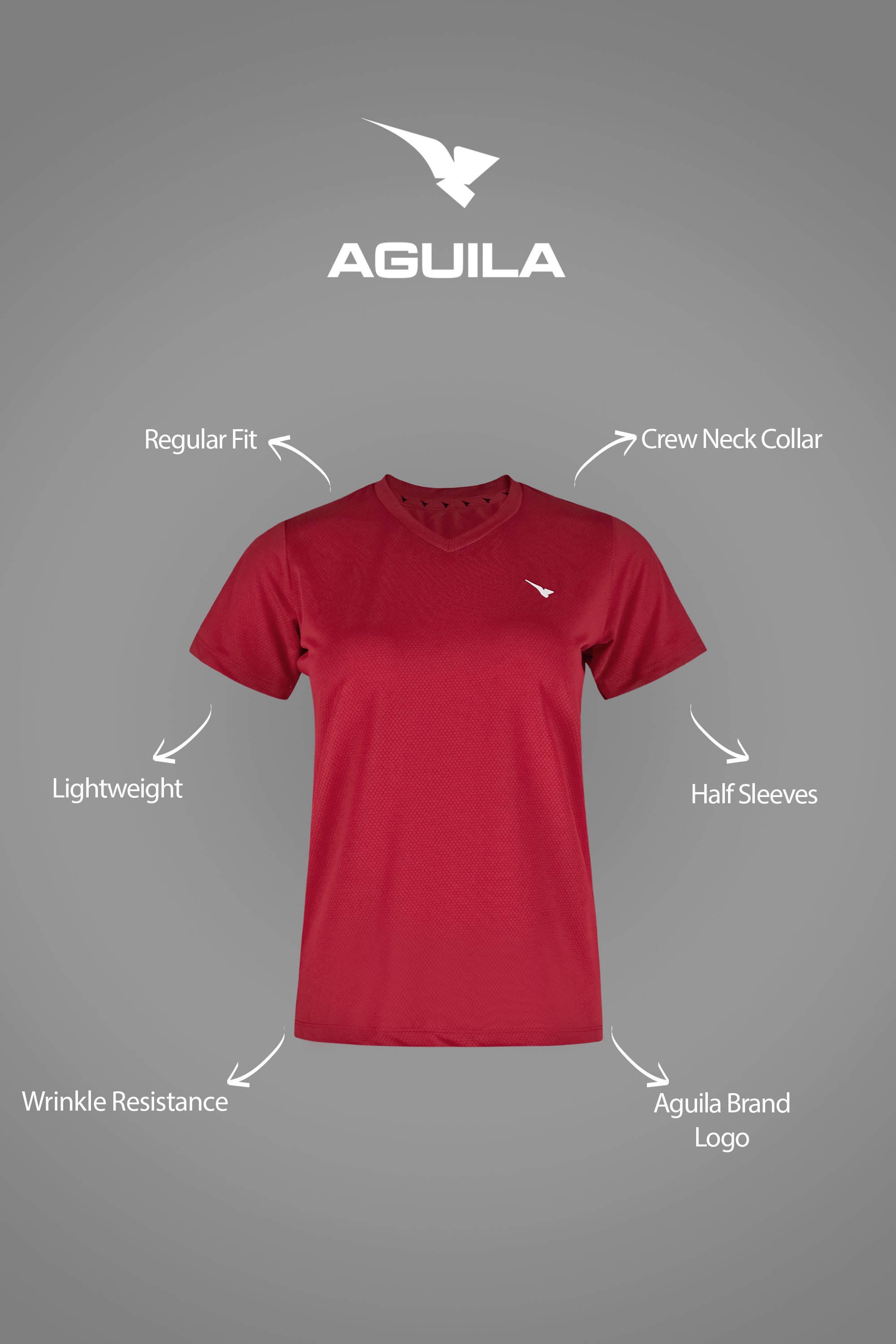 WOMEN BUZZFIT GYM T-SHIRT
