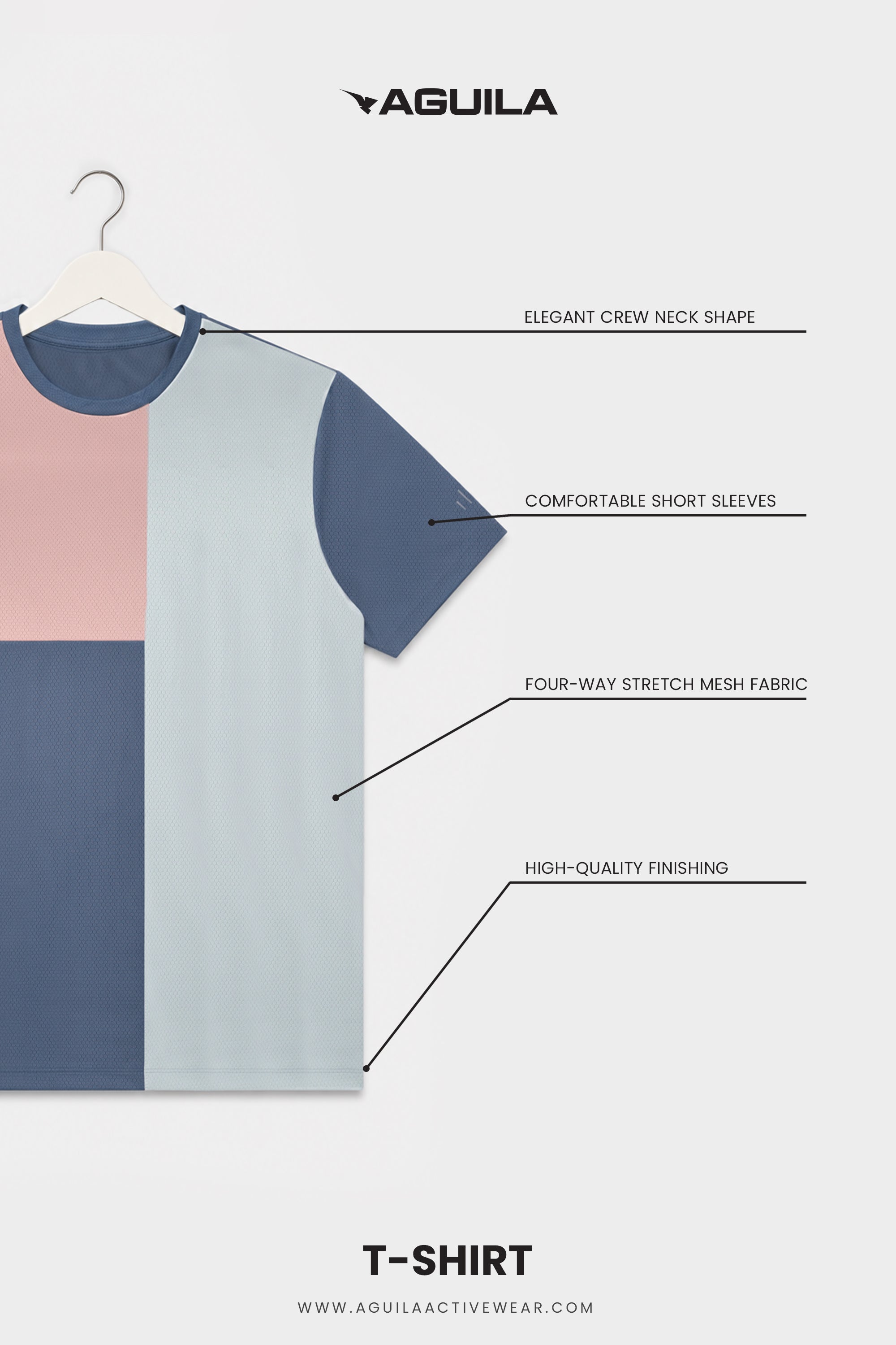 IRONFIT GYM T-SHIRT SLATE GREY