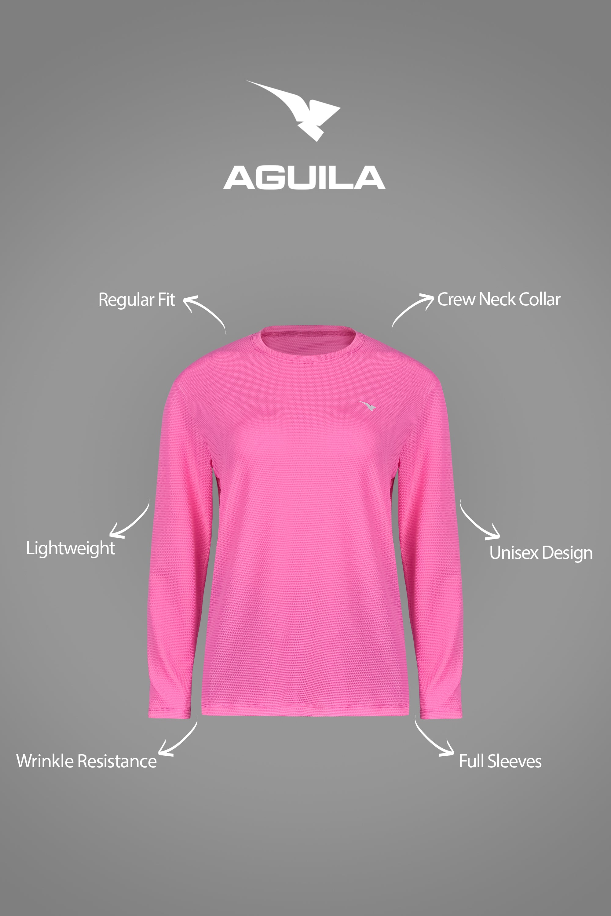 WOMEN LONGSLEEVE T-SHIRT LEMONADE PINK