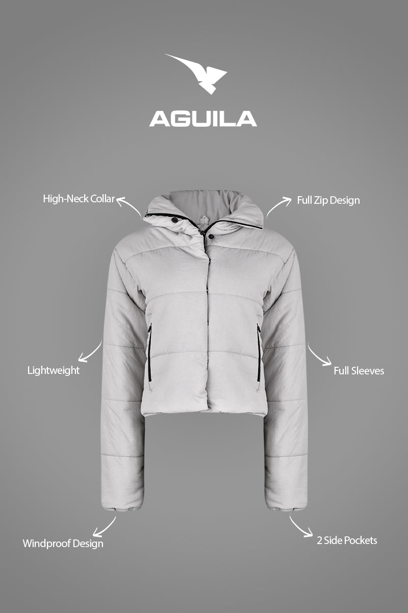 Altitude Crop Puffer Jacket