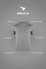 IRON LIFT T SHIRT GREY