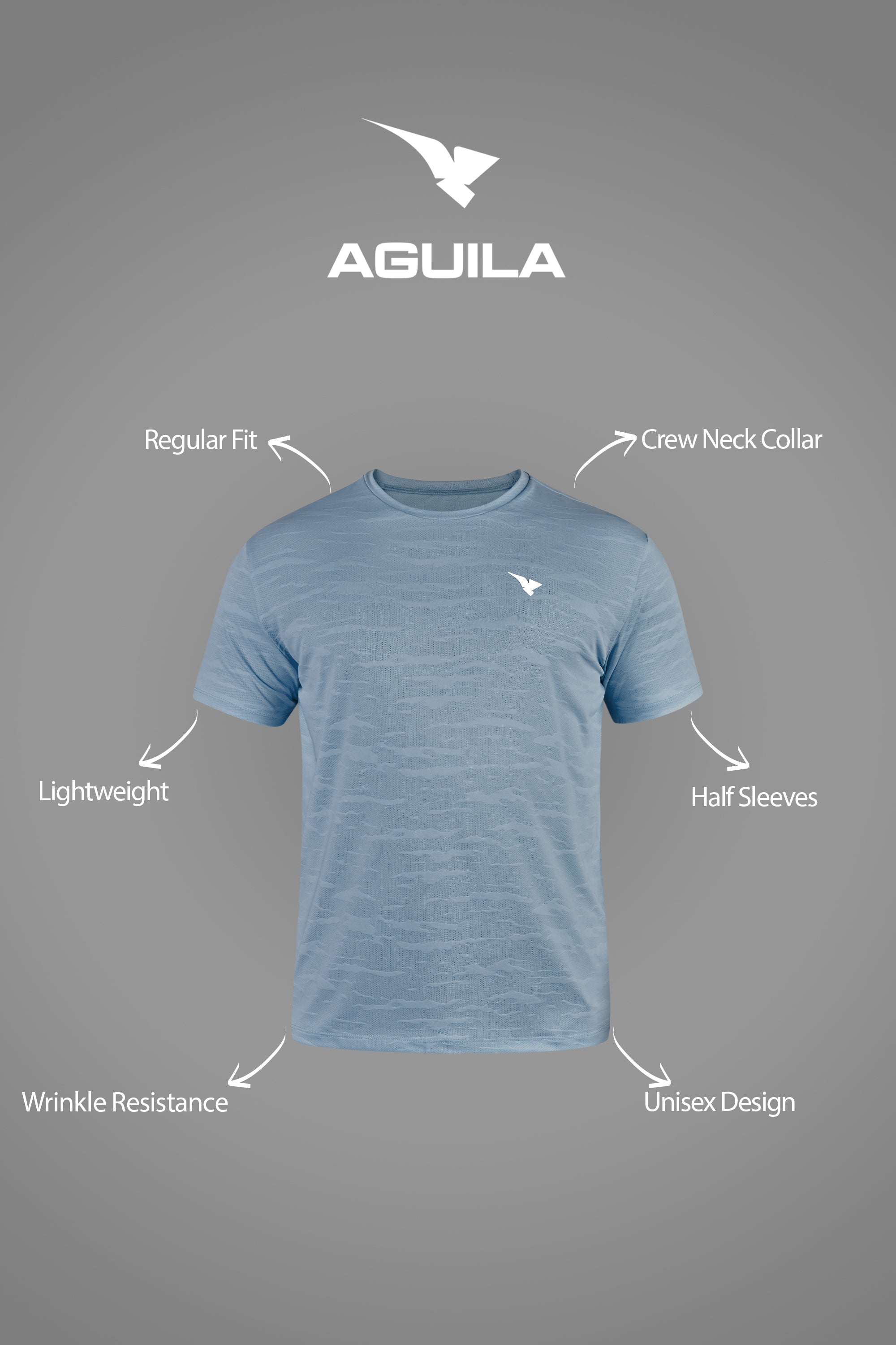 PRIMEFIT T-SHIRT OCEAN BLUE