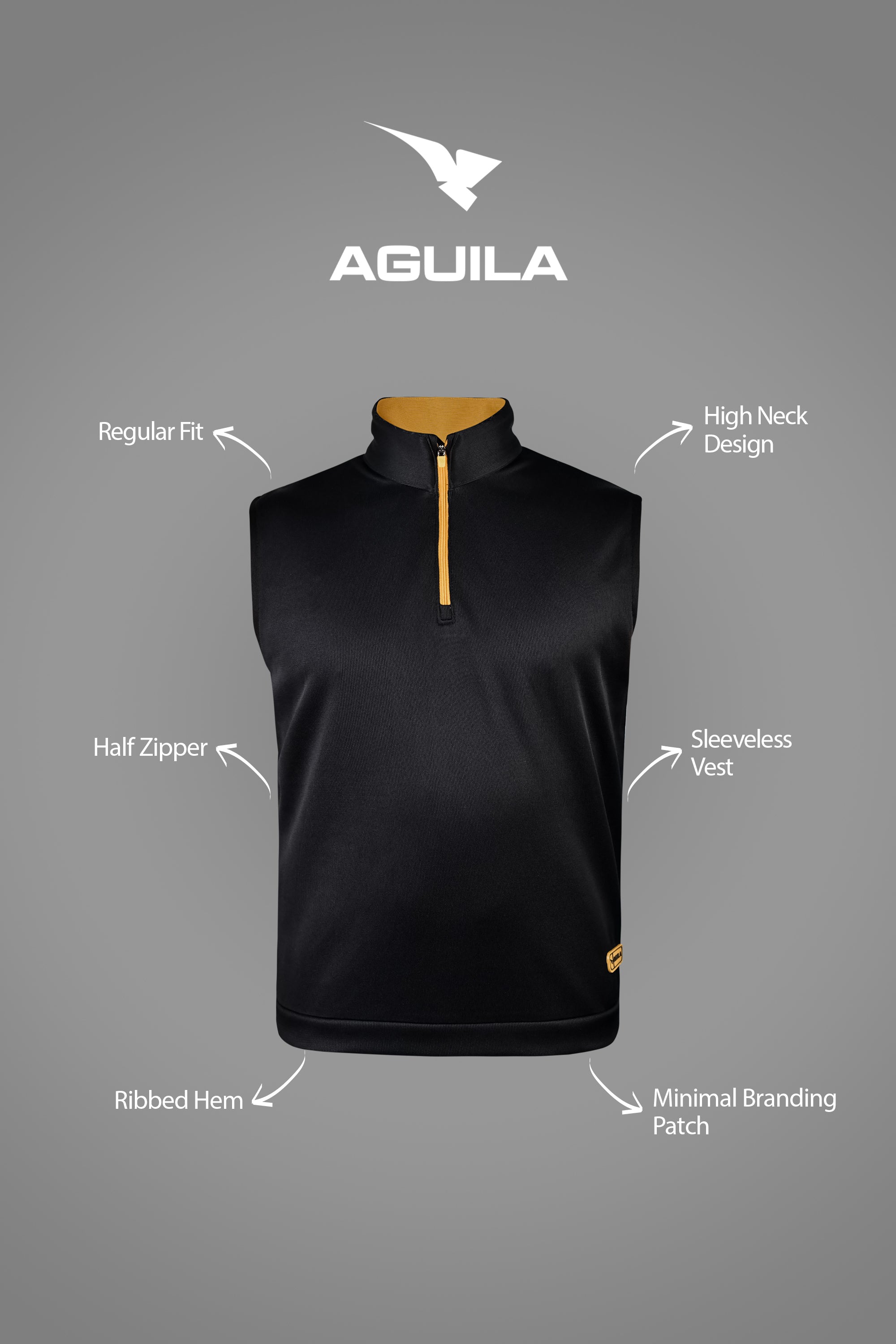 AGUILA SPACELINE VEST BLACK