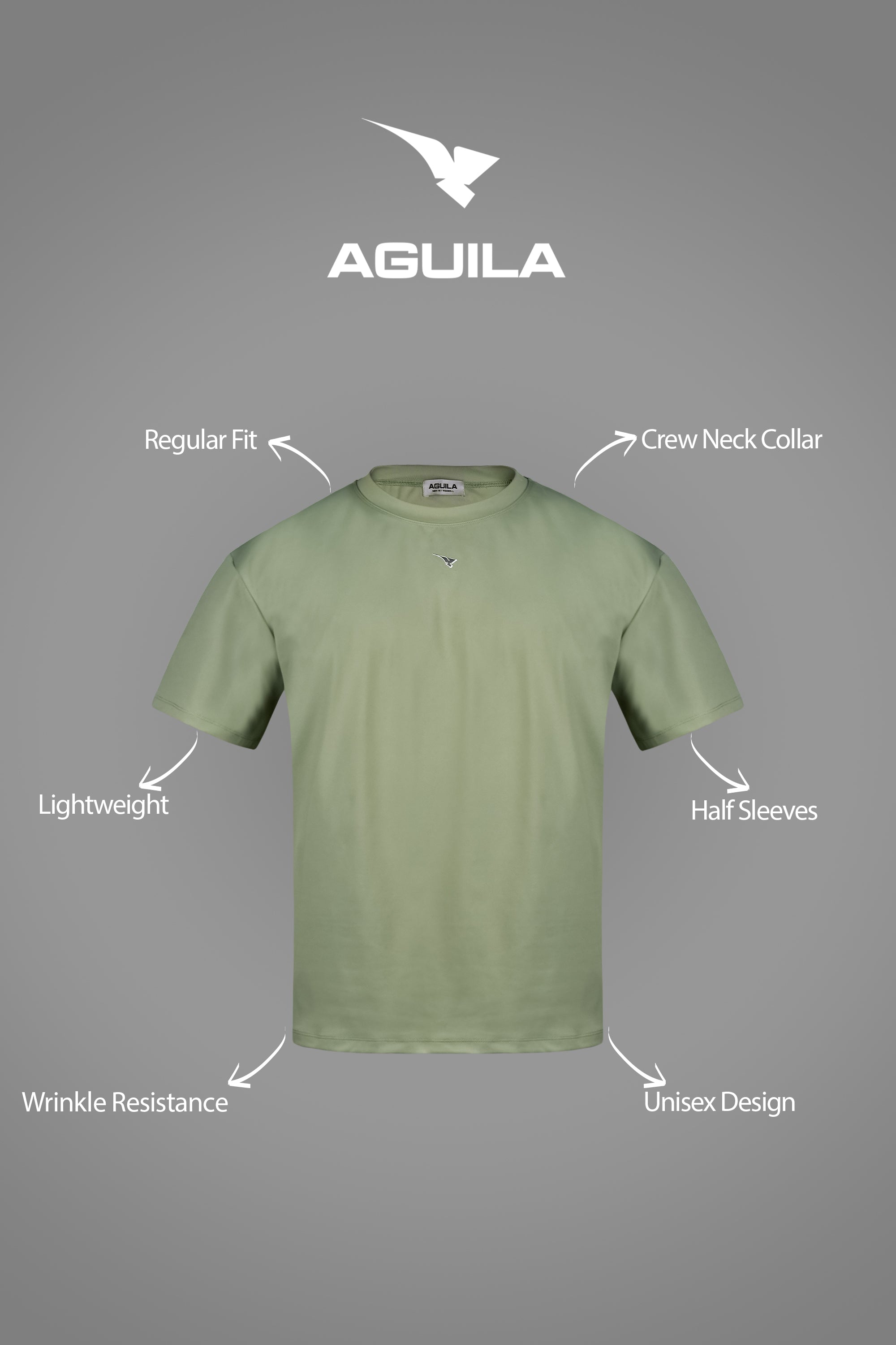 AGUILA UNISEX LOSE FIT T-SHIRT