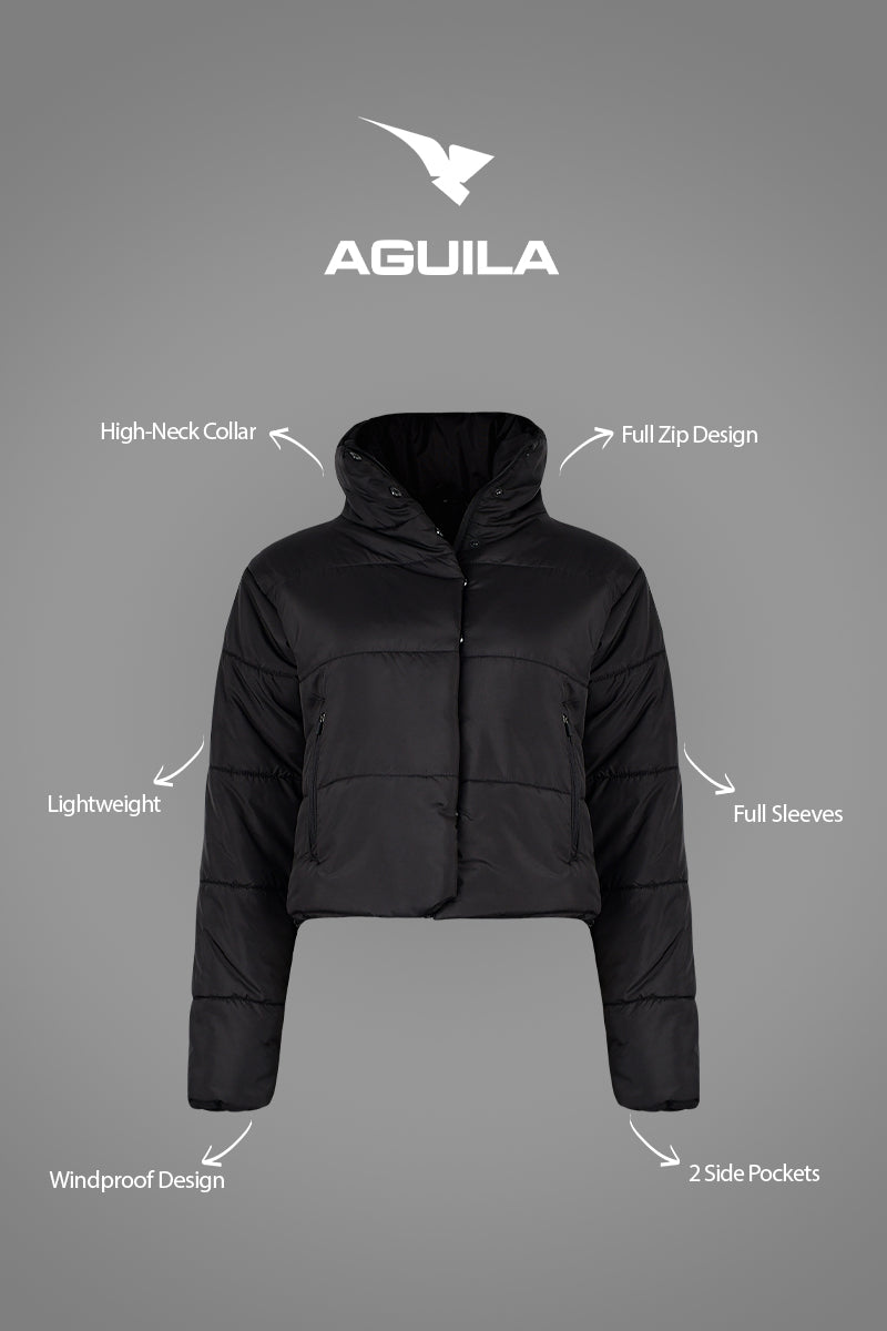 Altitude Crop Puffer Jacket