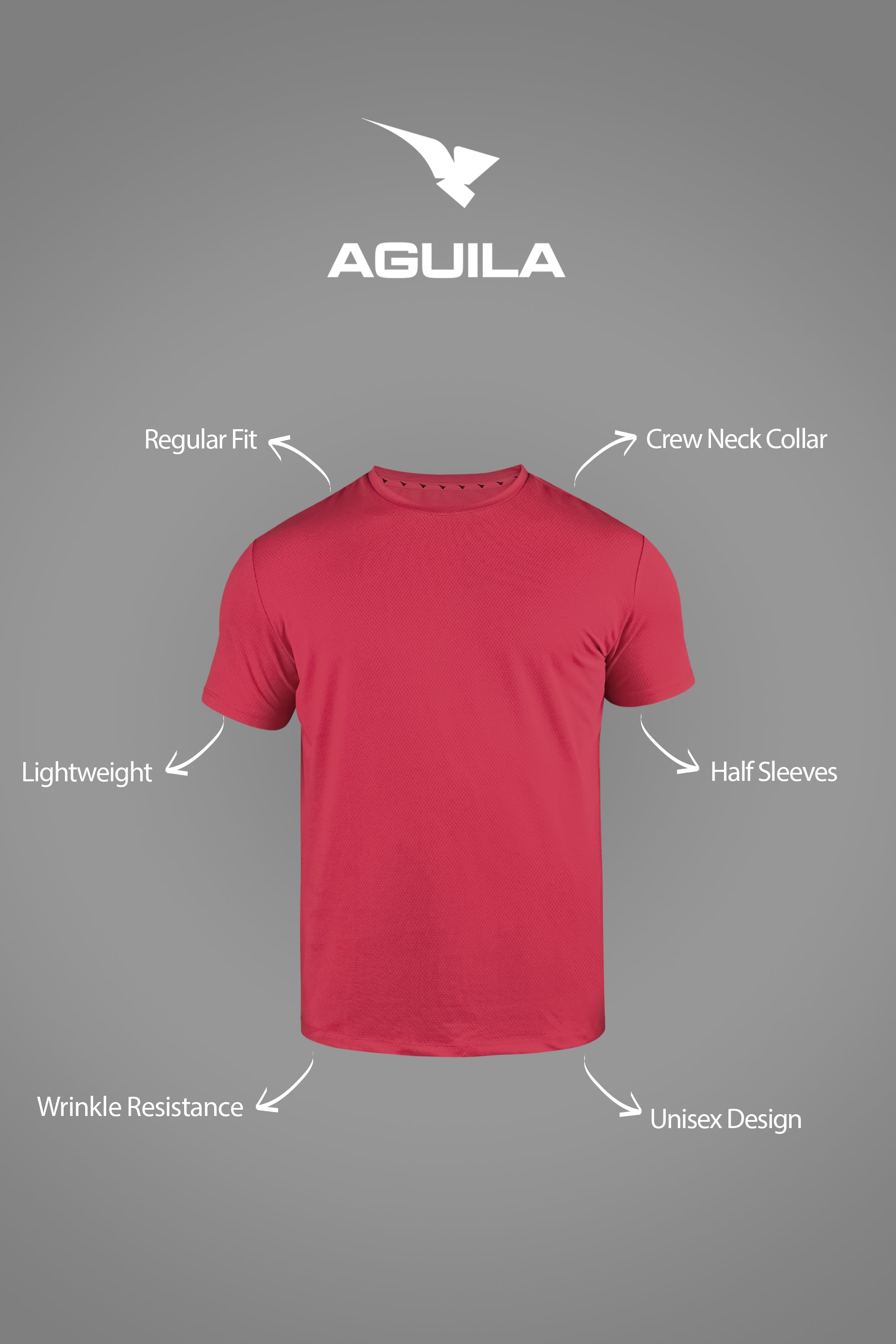 BUZZFIT T SHIRT RED