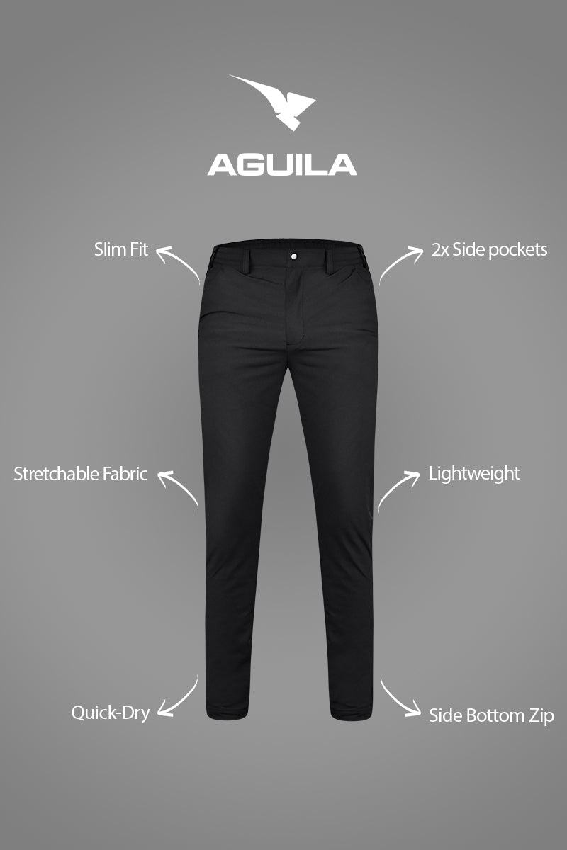 Aguila Golf Jogger Pants Black