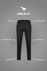 Aguila Golf Jogger Pants Black