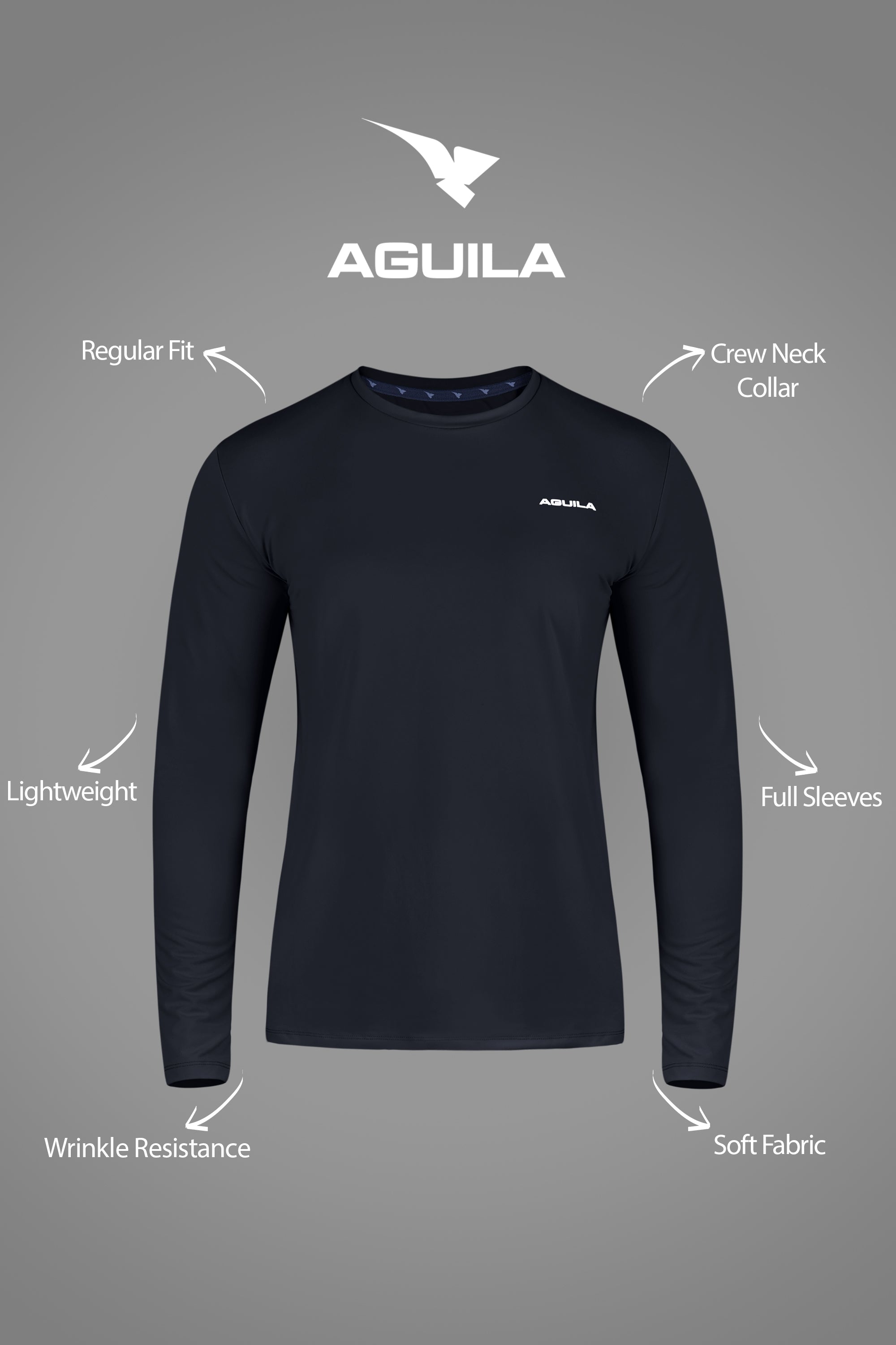 WOMEN LONGSLEEVE SHIRT DEEP BLUE