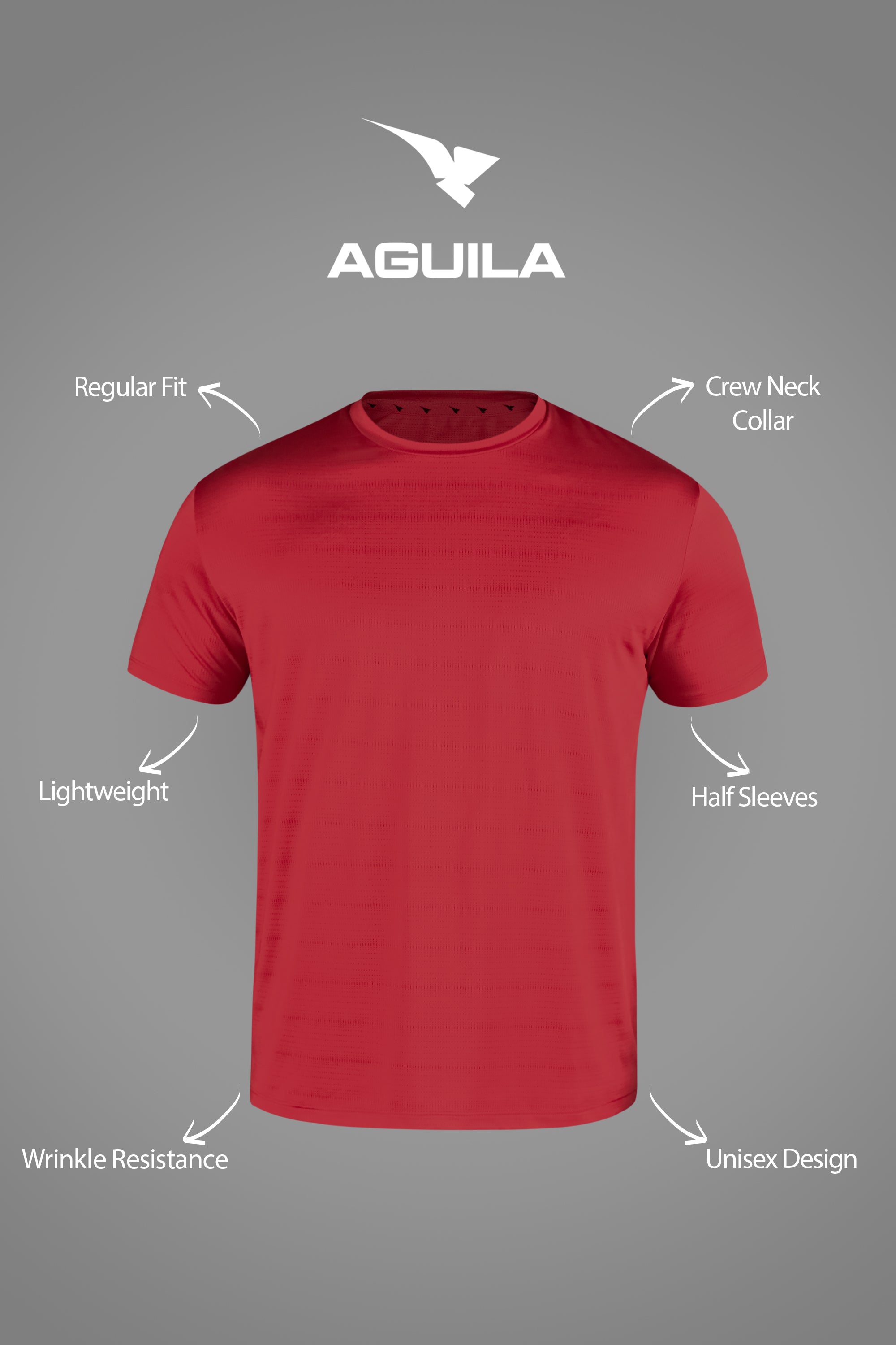 IRON LIFT T-SHIRT RED
