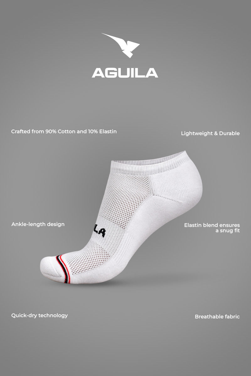 AGUILA SOCKS WHITE