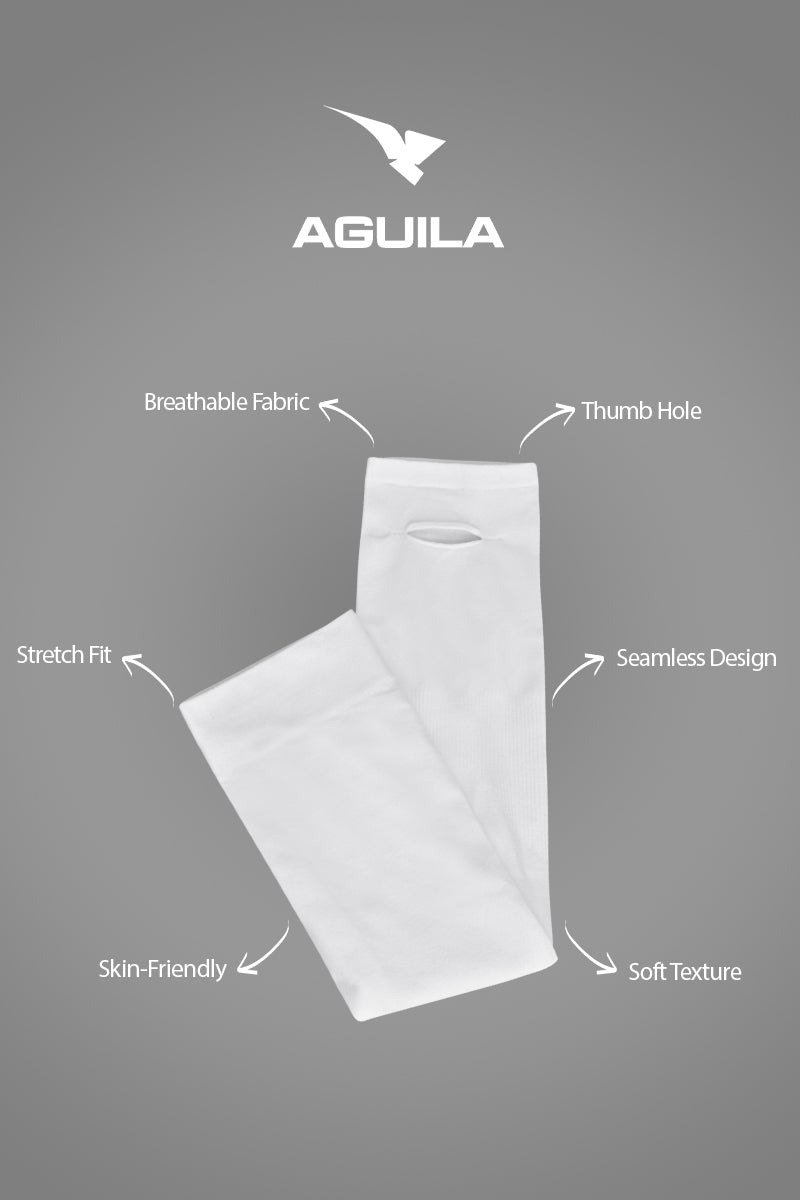UV & DENGUE PROTECTIVE ARM SLEEVES WHITE