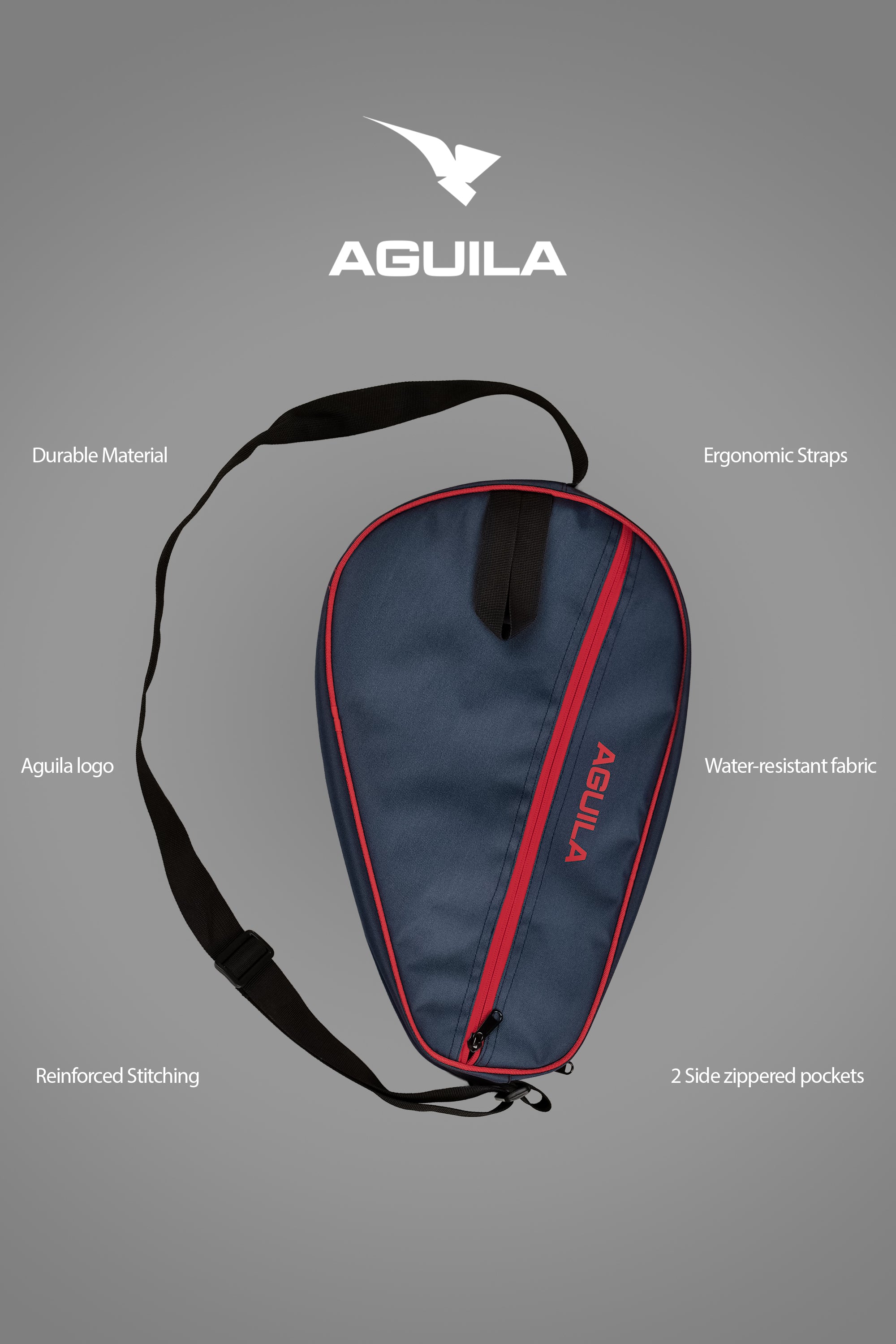 PRO PADEL RACKET CASE NAVY