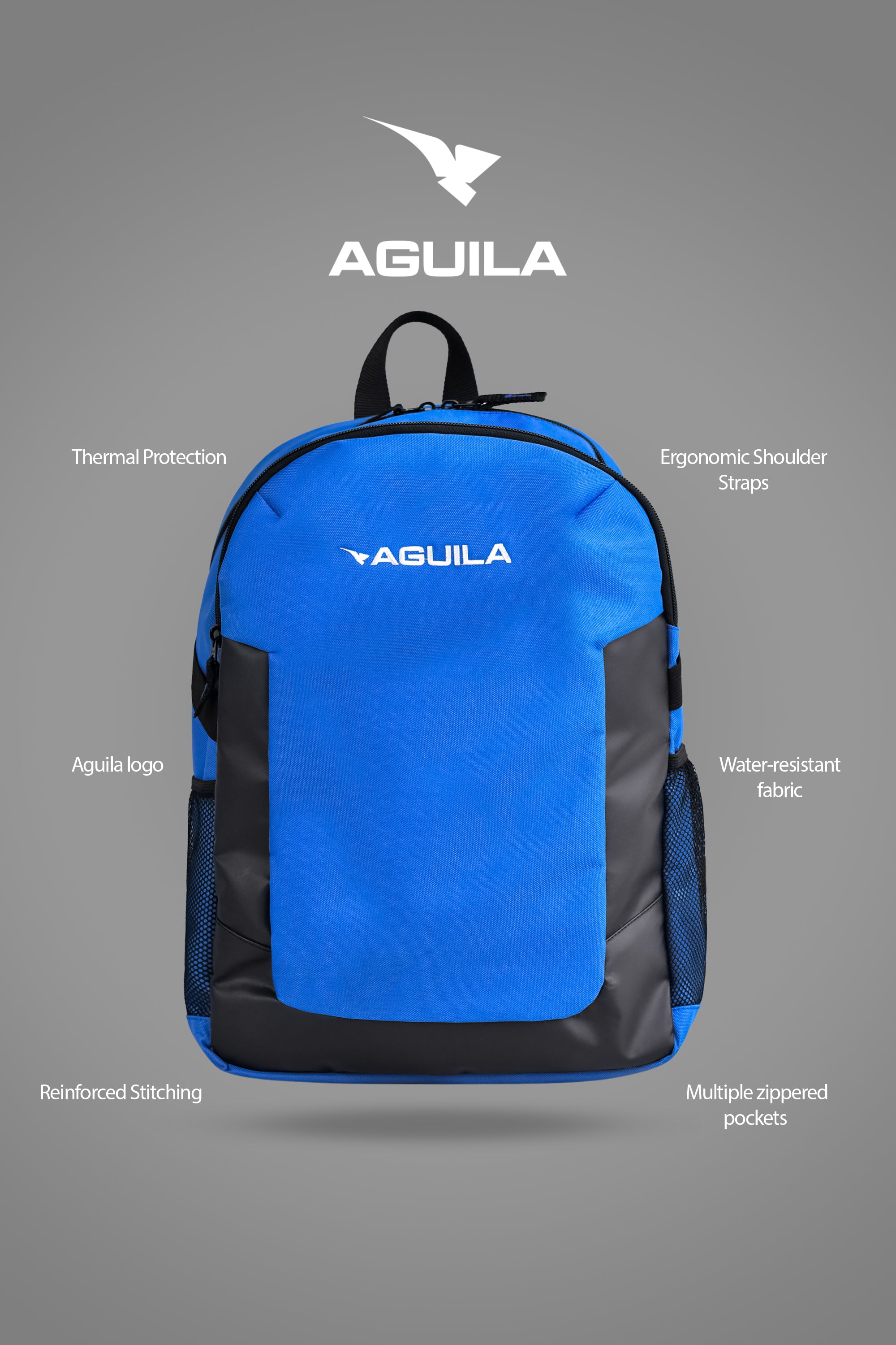AGUILA BAG PACK MINI ROYAL BLUE