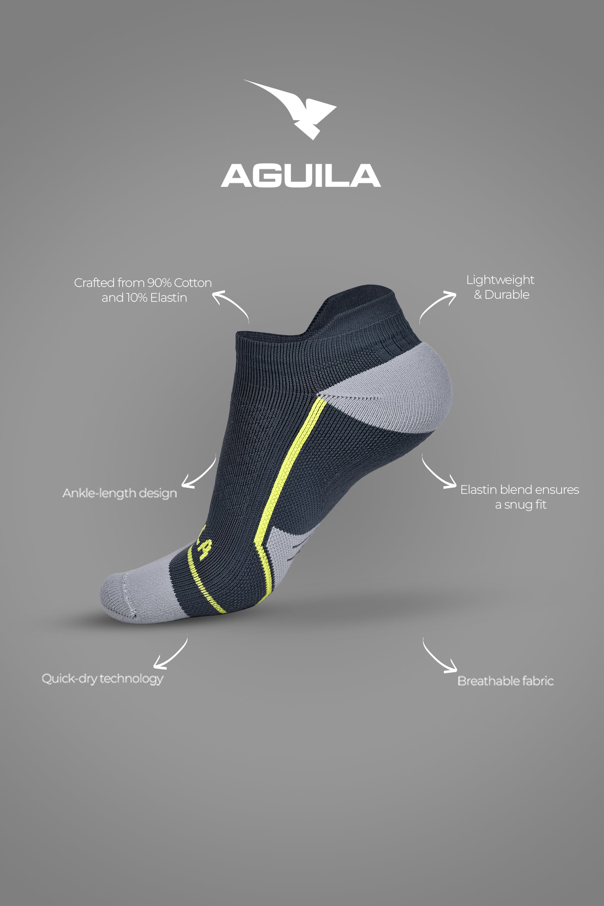 GOLF SOCKS NAVY SHORT ANKLE
