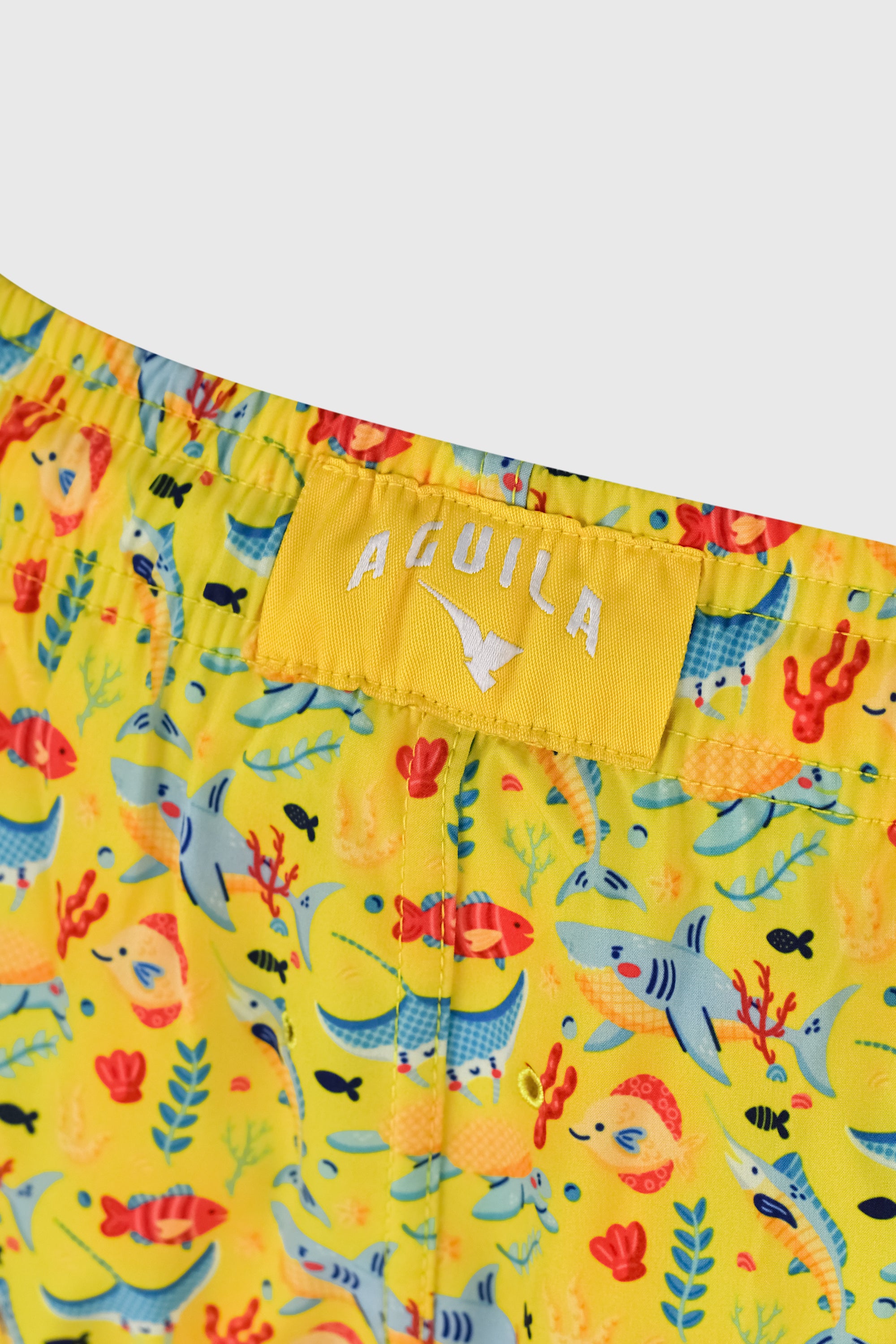 KIDS WAVE RIDE SHORT YELLOW