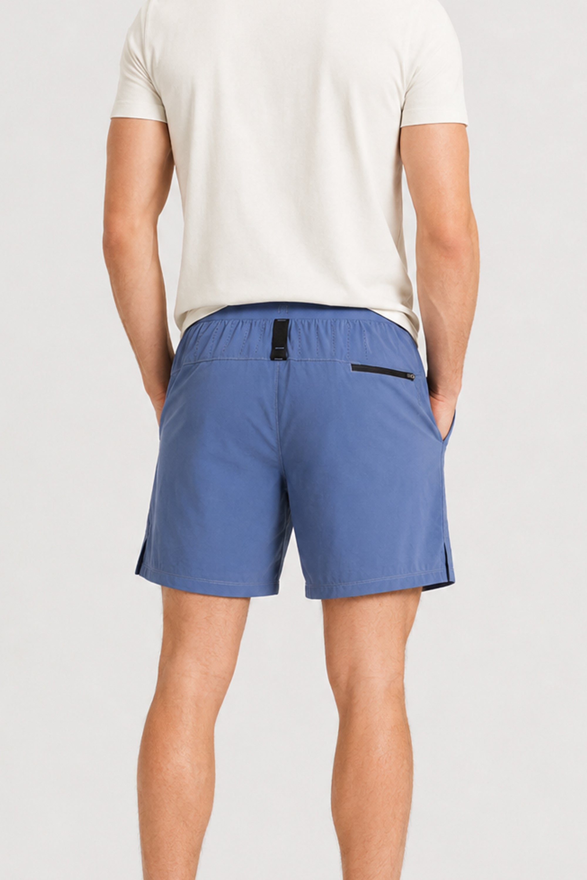 PRO GYM SHORT ROLLING WATER/  BLACK