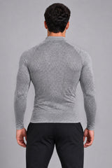 Stride Tech Performance Quarter-Zip Midlayer Grey