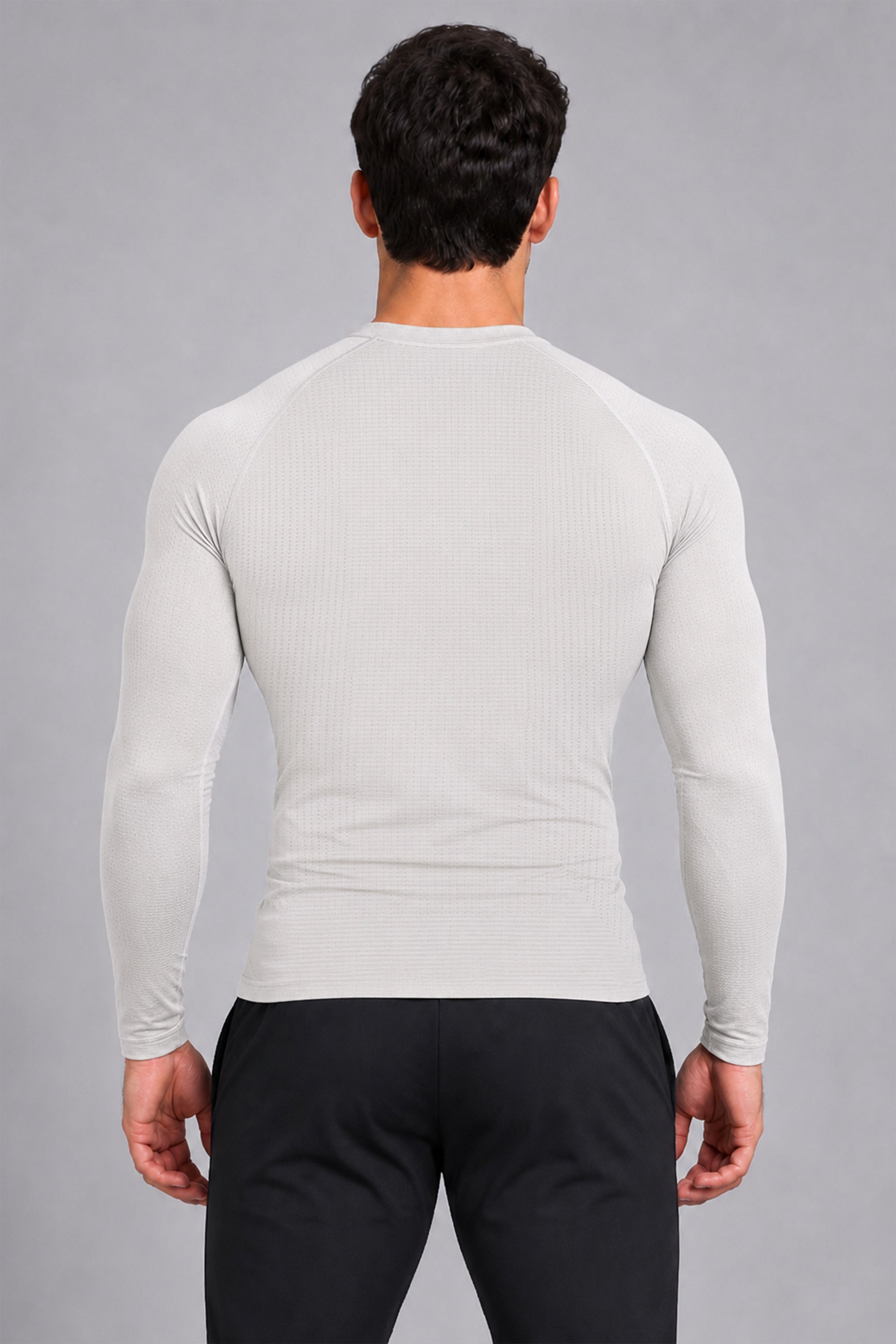 Hyper-Breathable Performance Long Sleeve Shirt White
